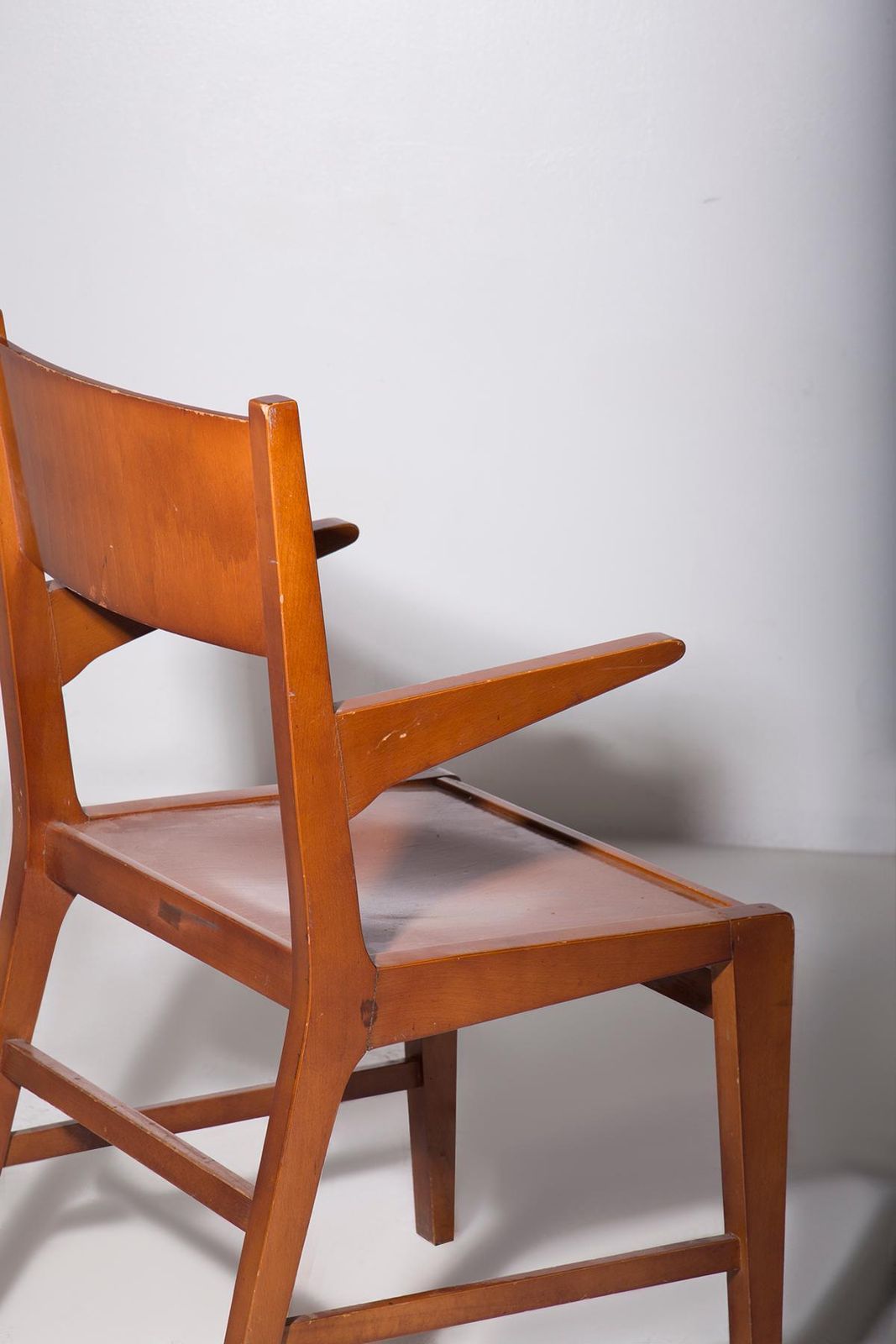 Pair Of Wooden Chairs With Armrests photo 2655.0