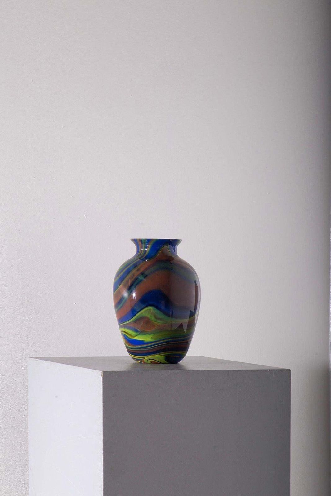 Postmodern Murano Glass Vase By Ottavio Missoni, Italy photo 2443.0