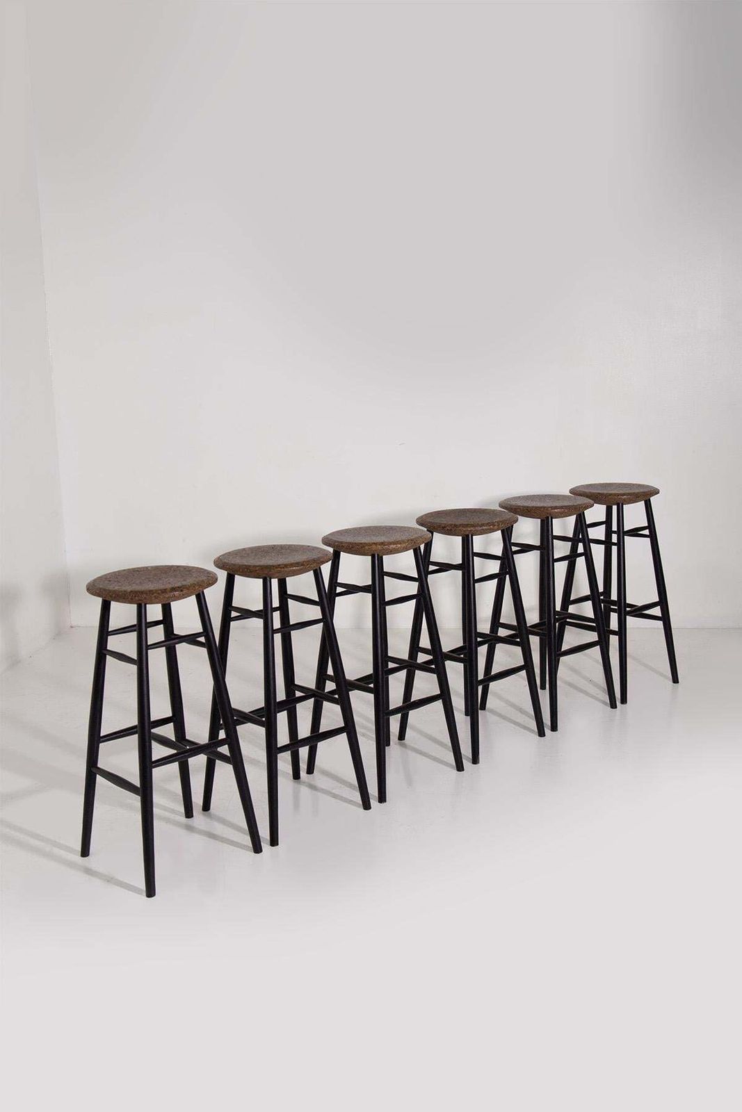 photo furniture Set Of Six Drifted Stool By Lars Beller Fjetland