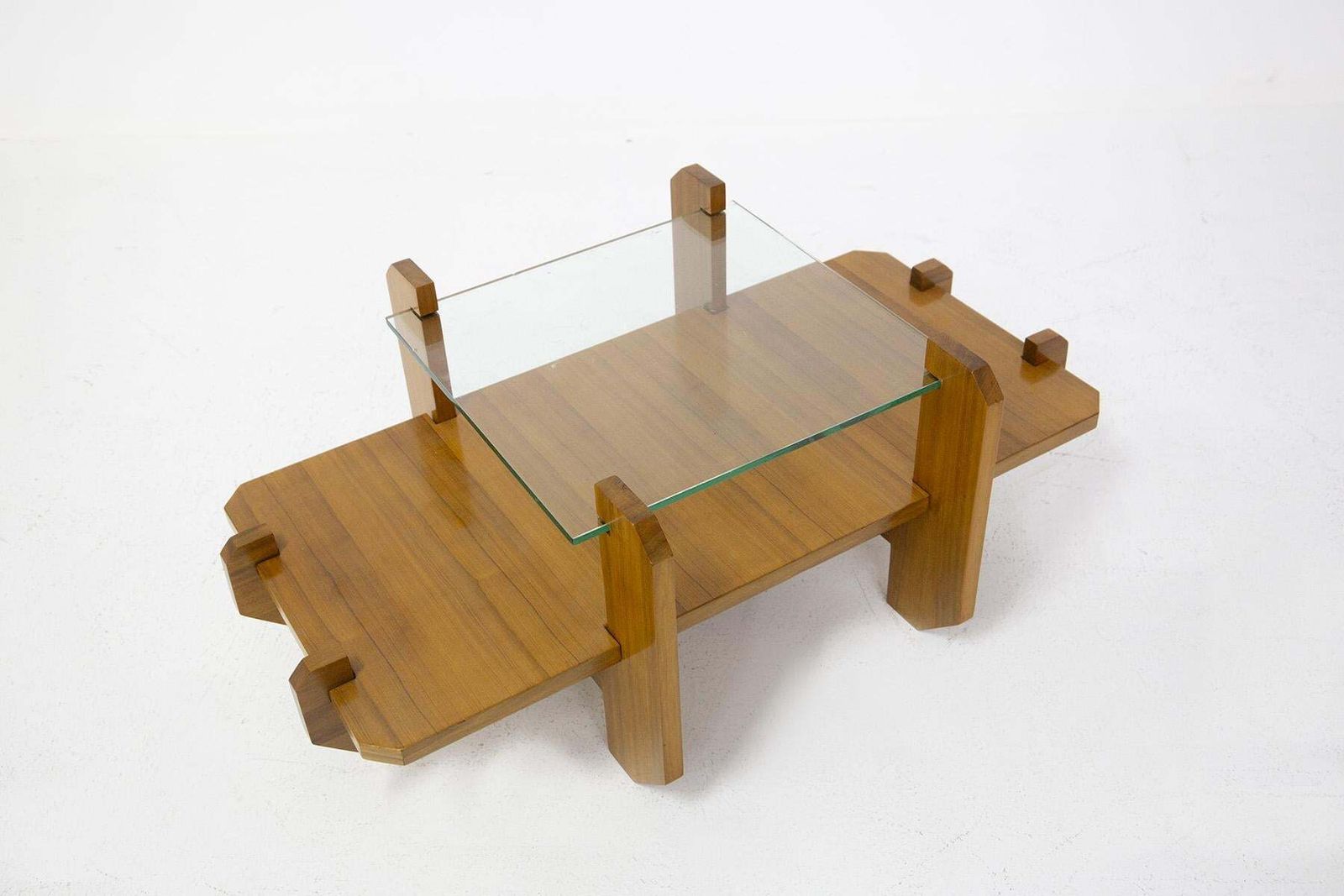 photo for sale Italian Coffee Table By Vittorio Gregotti Top Glass