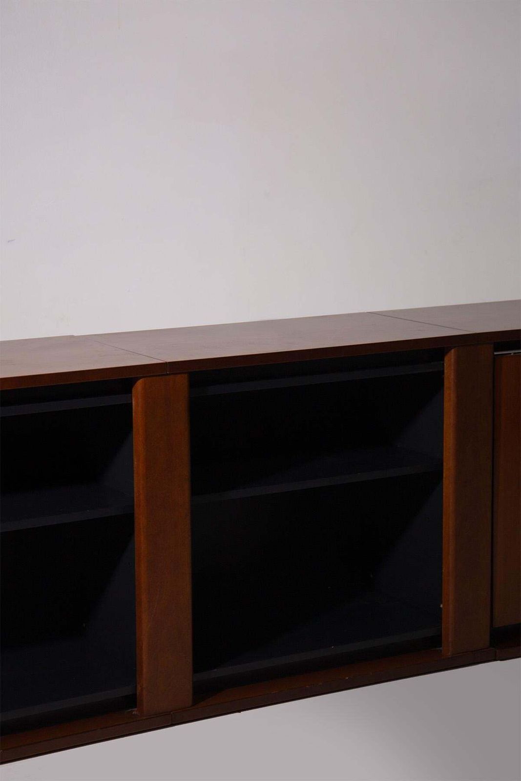 Furniture Wooden Sideboard With Built In Turntable photo