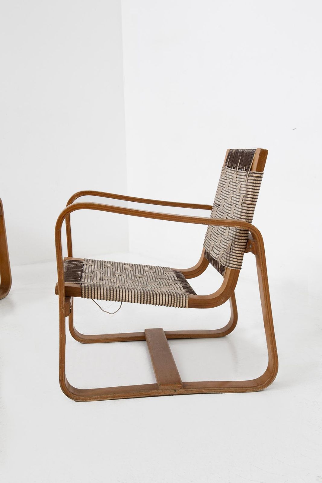 Set Of Chairs And Ottoman By Giuseppe Pagano photo vinterior
