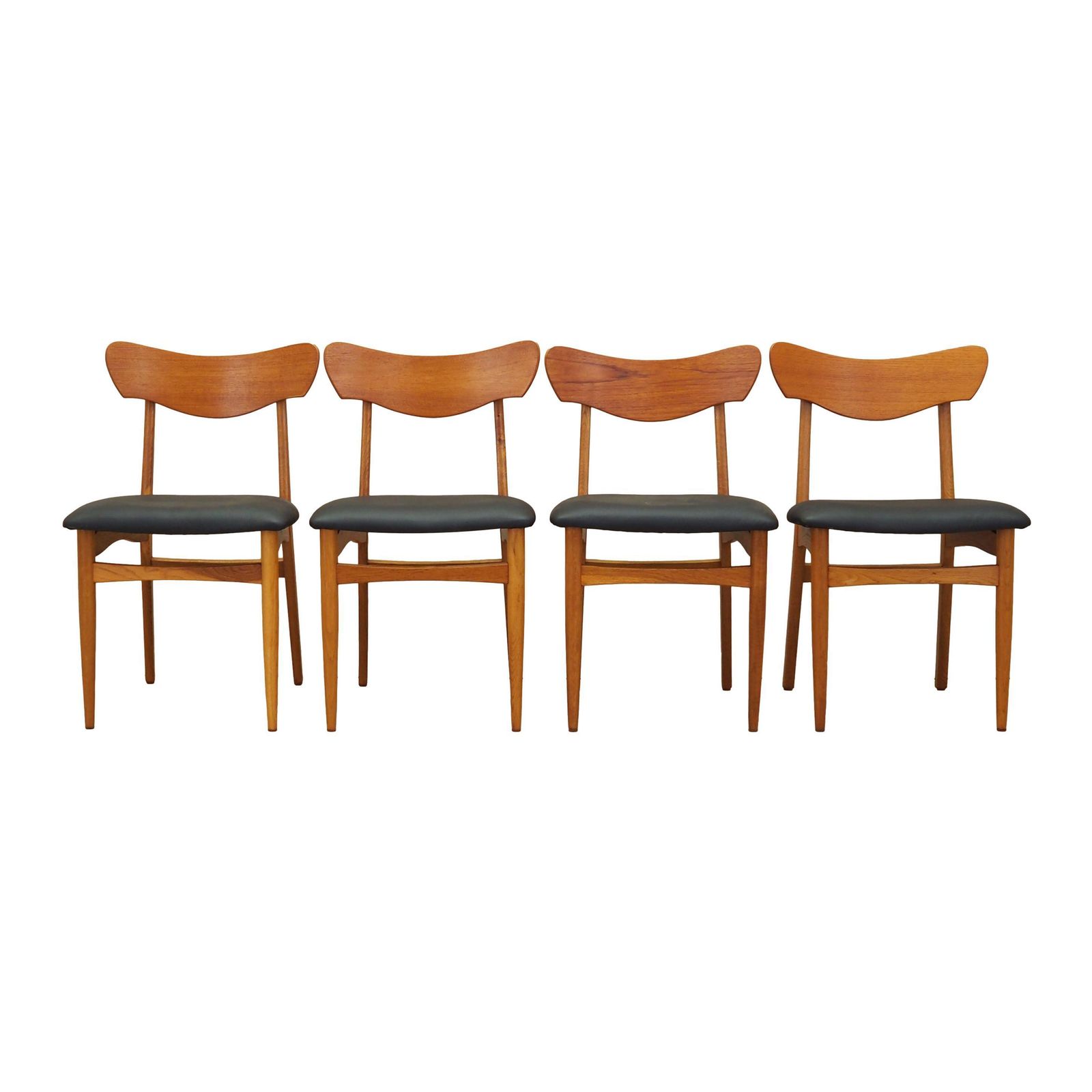 Set Of Four Chairs, Danish Design, 1970s, Production: Denmark