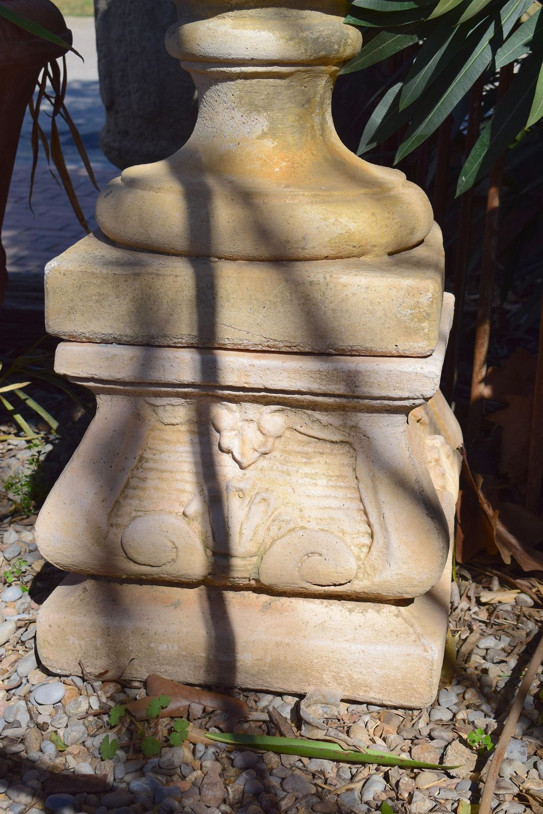 photo buy Pair Of 20th Century Garden Cherubs On Square Plinths