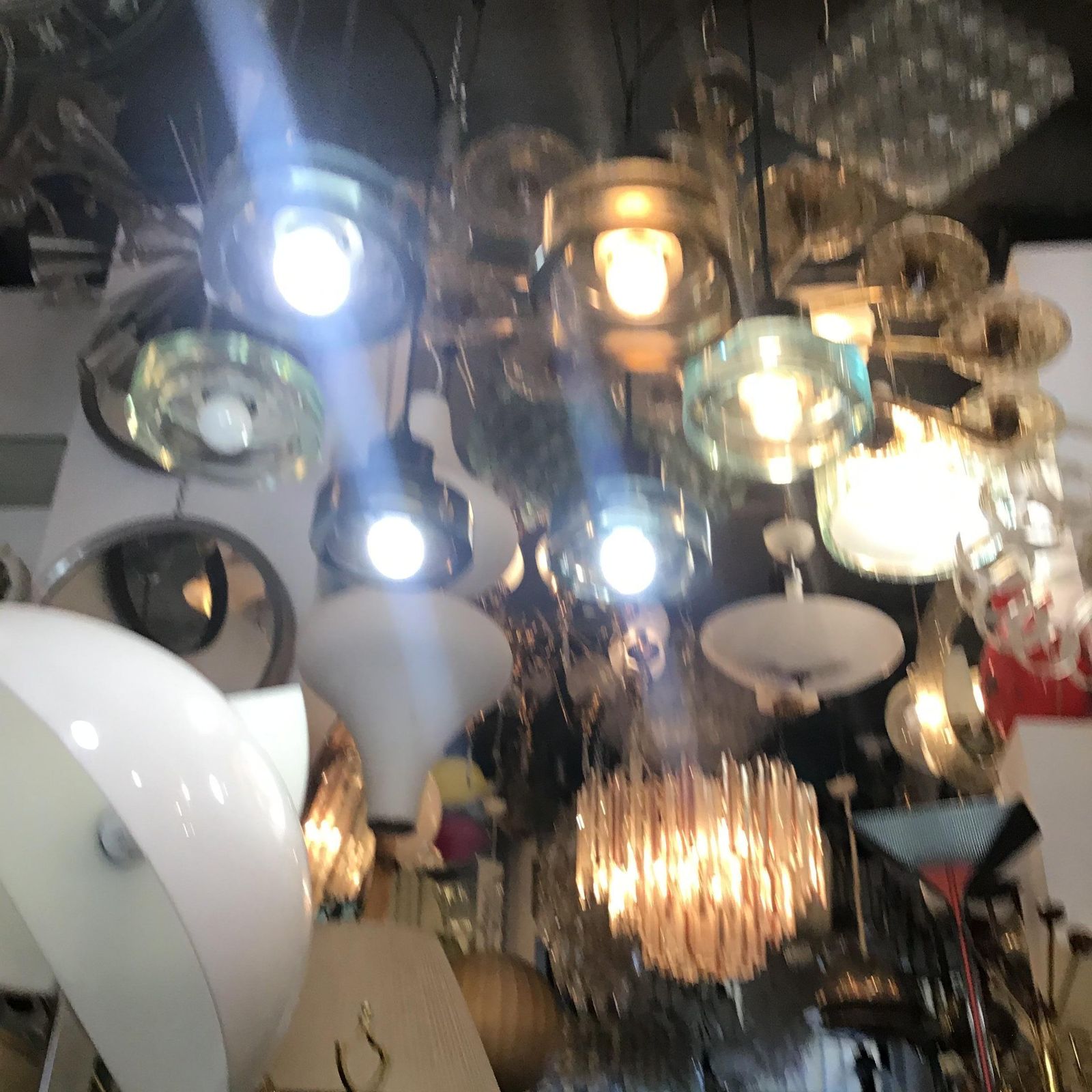 Seguso Flavio Poli Chandelier N 6 Light Adjustable Glass Metal 1960 Italy photo for sale