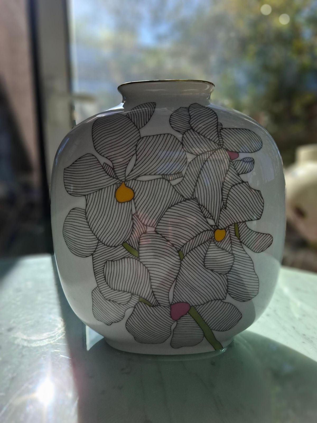 Rosenthal Porcelain Vase 1970 Italia photo Home Decor