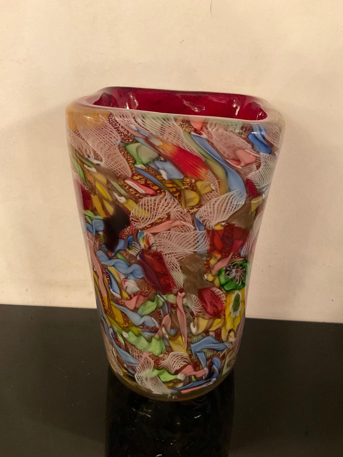 Avem   Arte Vetraria Muranese   Vaso Fine Giornata   Murano Italia 1950 photo furniture