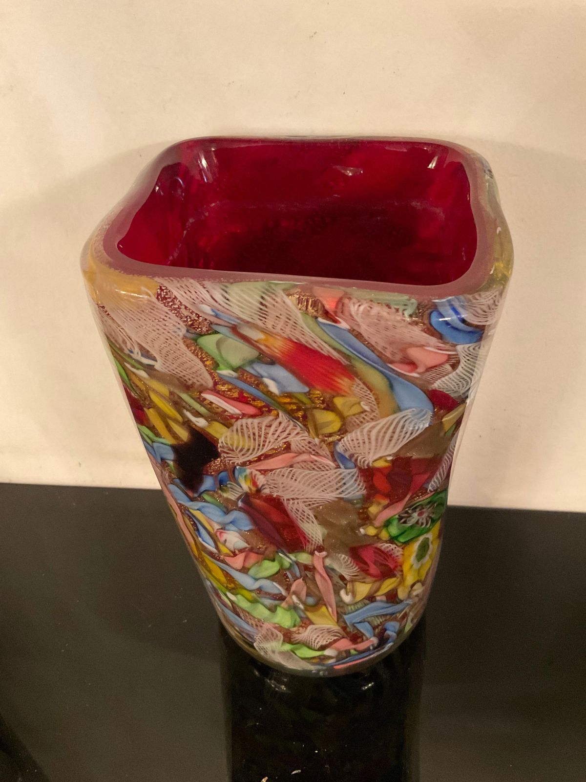 Avem   Arte Vetraria Muranese   Vaso Fine Giornata   Murano Italia 1950 photo buy