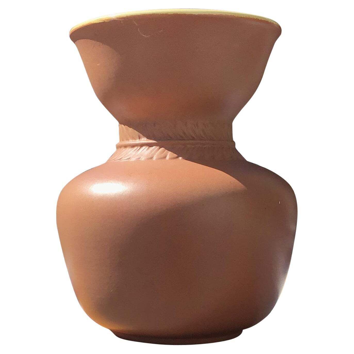 Richard Ginori Giovanni Gariboldi Vase Ceramic 1950:Italy