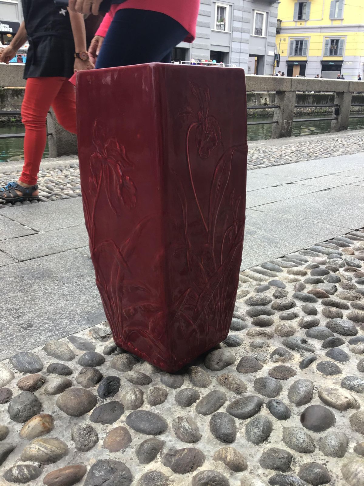 Guido Andlovitz Vase Portaombrelli Ceramica 1930 Italy photo buy