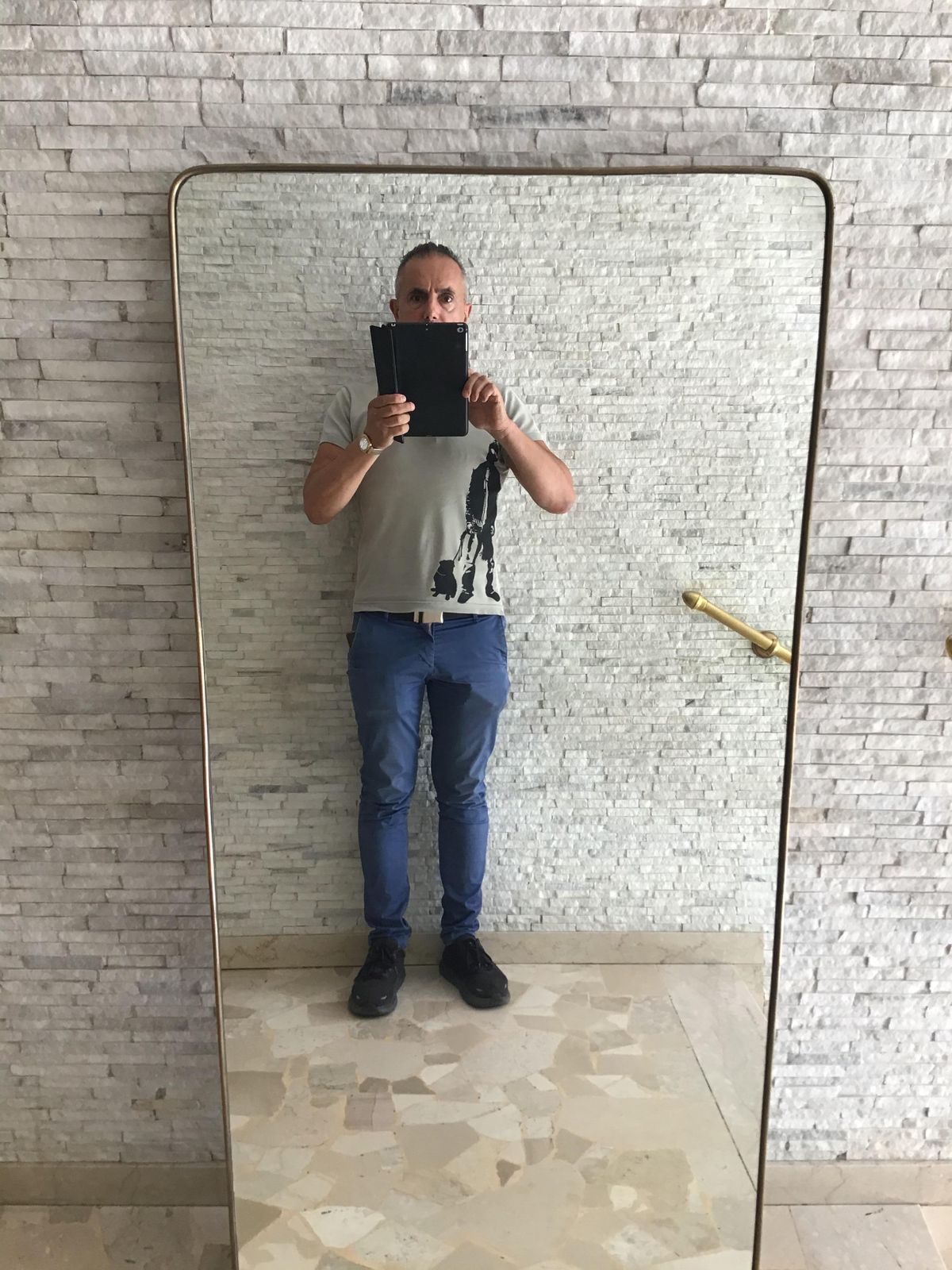 Fontana Arte Mirror Brass Wood Glass 1940 Italy photo for sale
