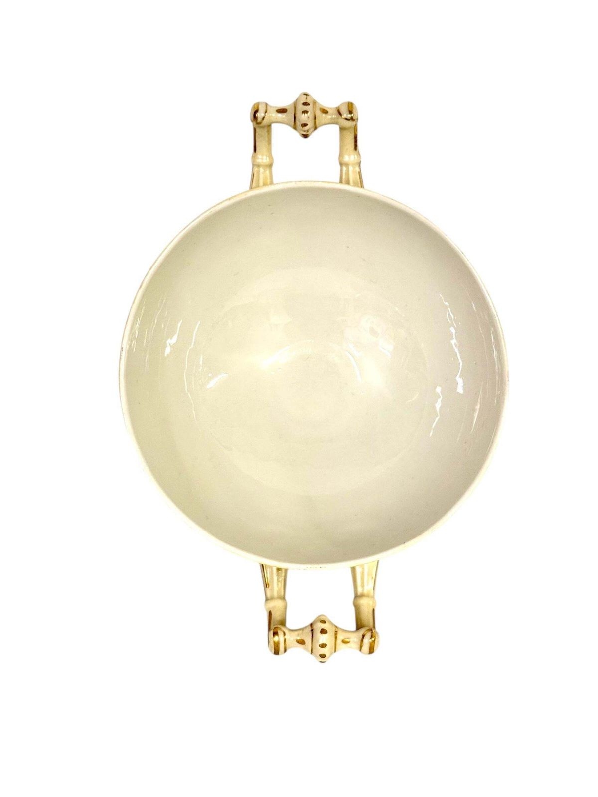 photo buy Antique French Limoges Bouillon Bowl By Raynaud & Cie, Swan Mark, C. 1895