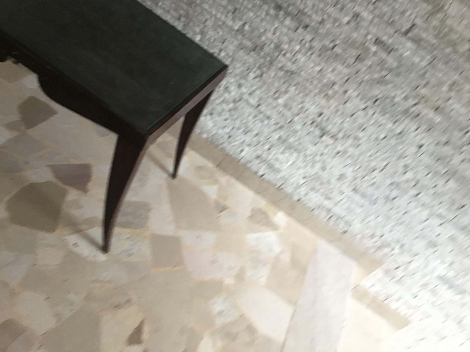 photo vinterior Osvaldo Borsani  Coffee ' Table. Wood Glass 1950 Italy