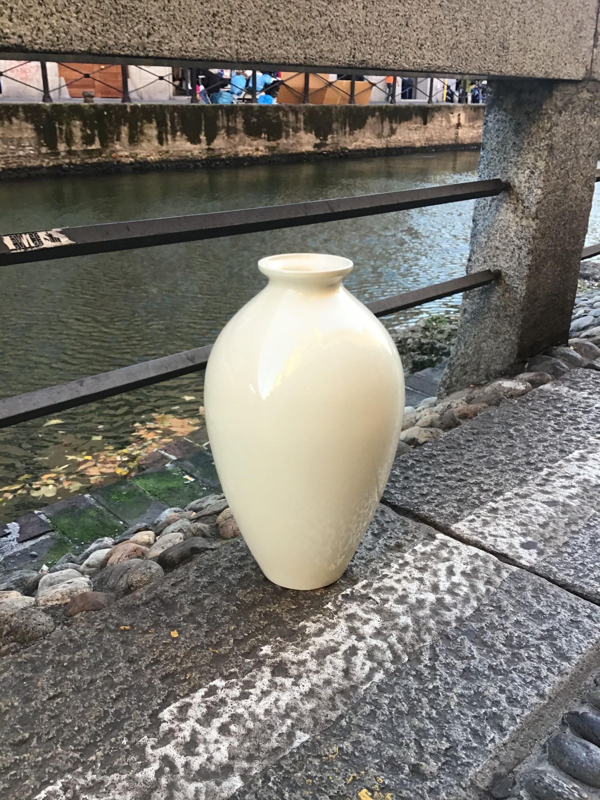 Guido Andlovitz # Lavenia# Vase Ceramic 1930 Italy photo furniture