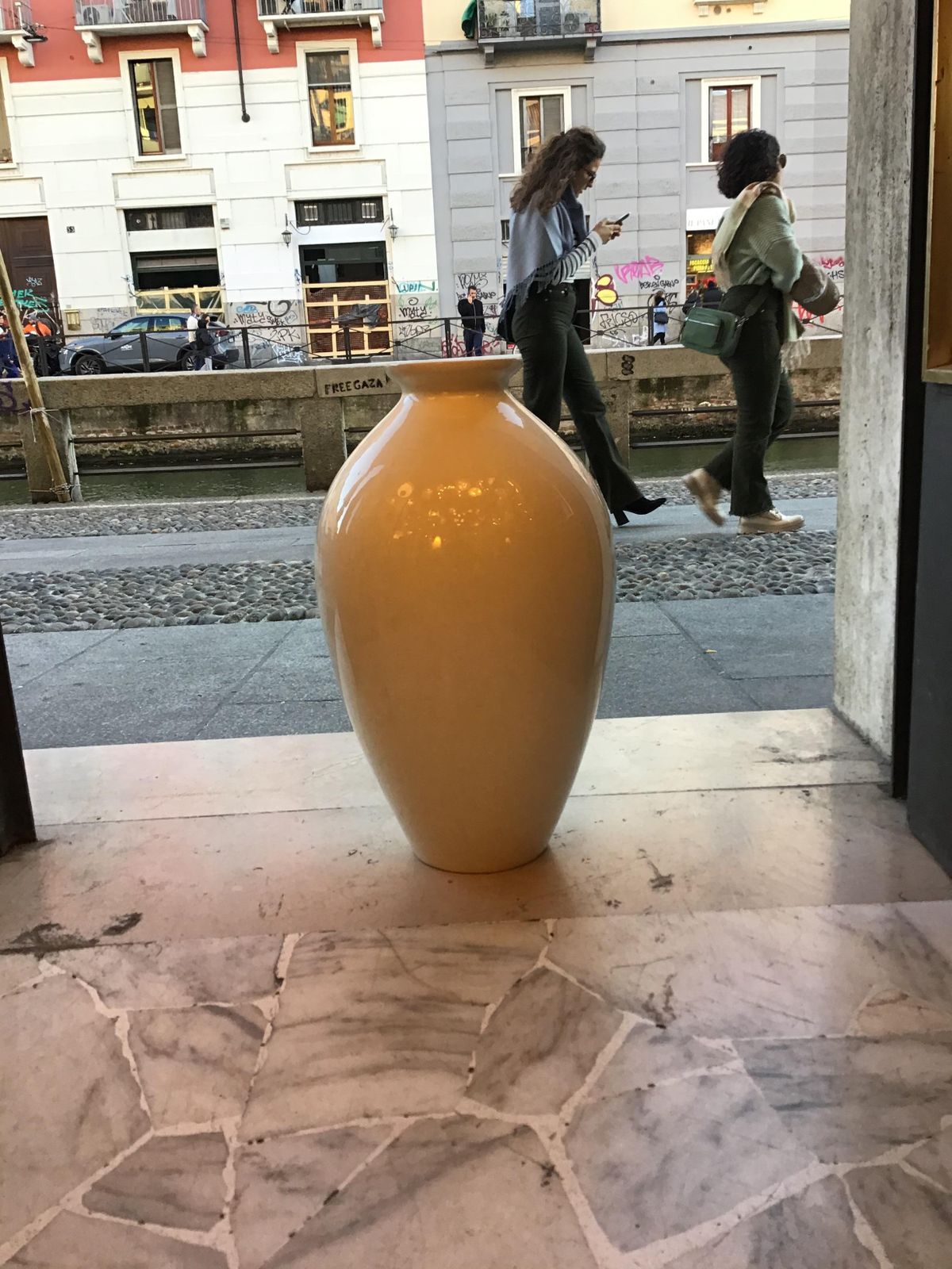 Guido Andlovitz # Lavenia# Vase Ceramic 1930 Italy photo vintage