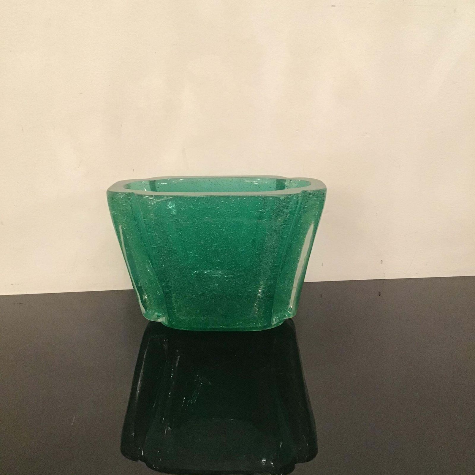 photo furniture Venini Carlo Scarpa   Pulegoso Vase  Murano Glass 1935 Italy
