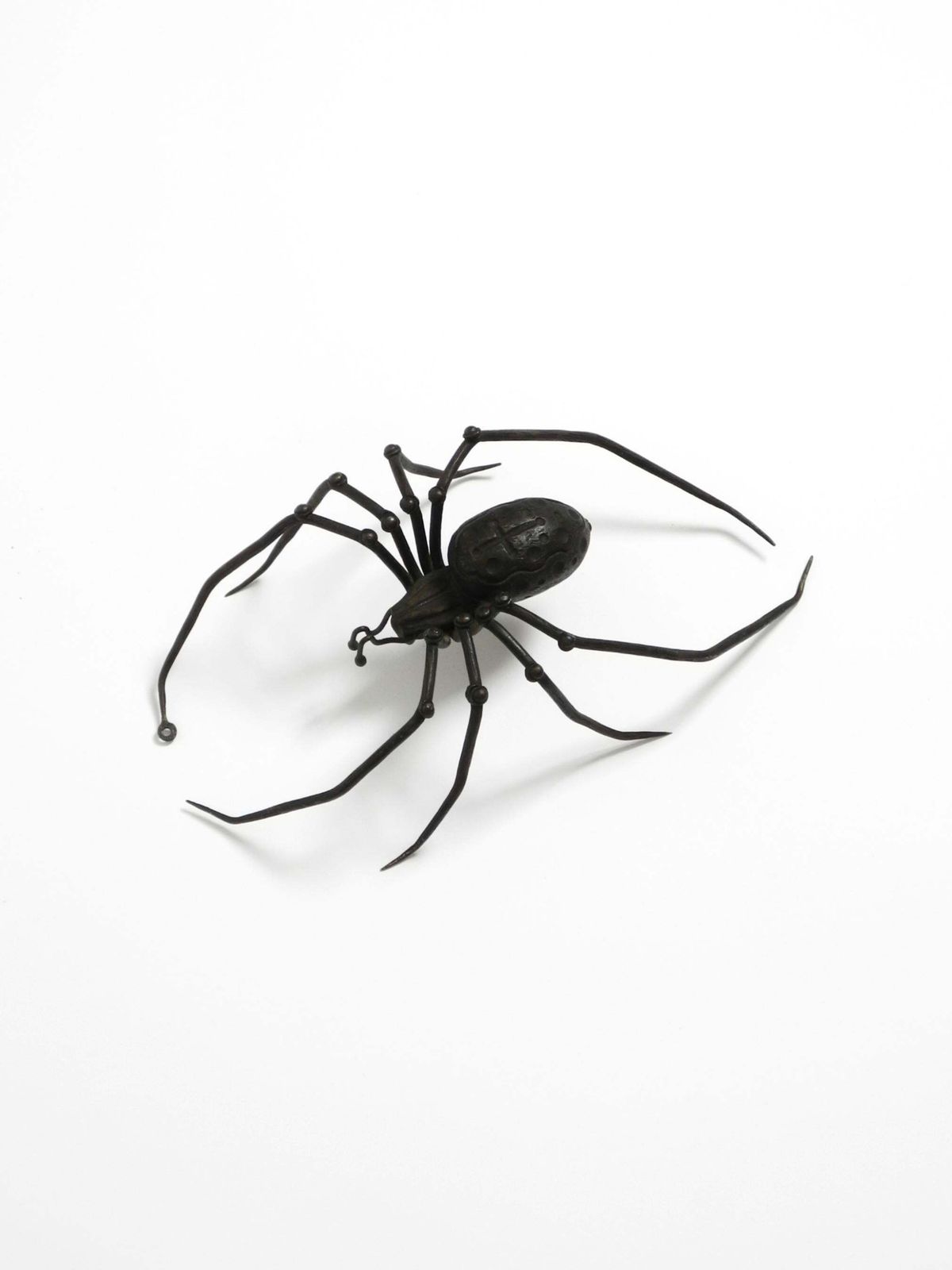 Beautiful Italian Mid Century Modern "Spider" Wall Decoration Made Of Iron photo vinterior