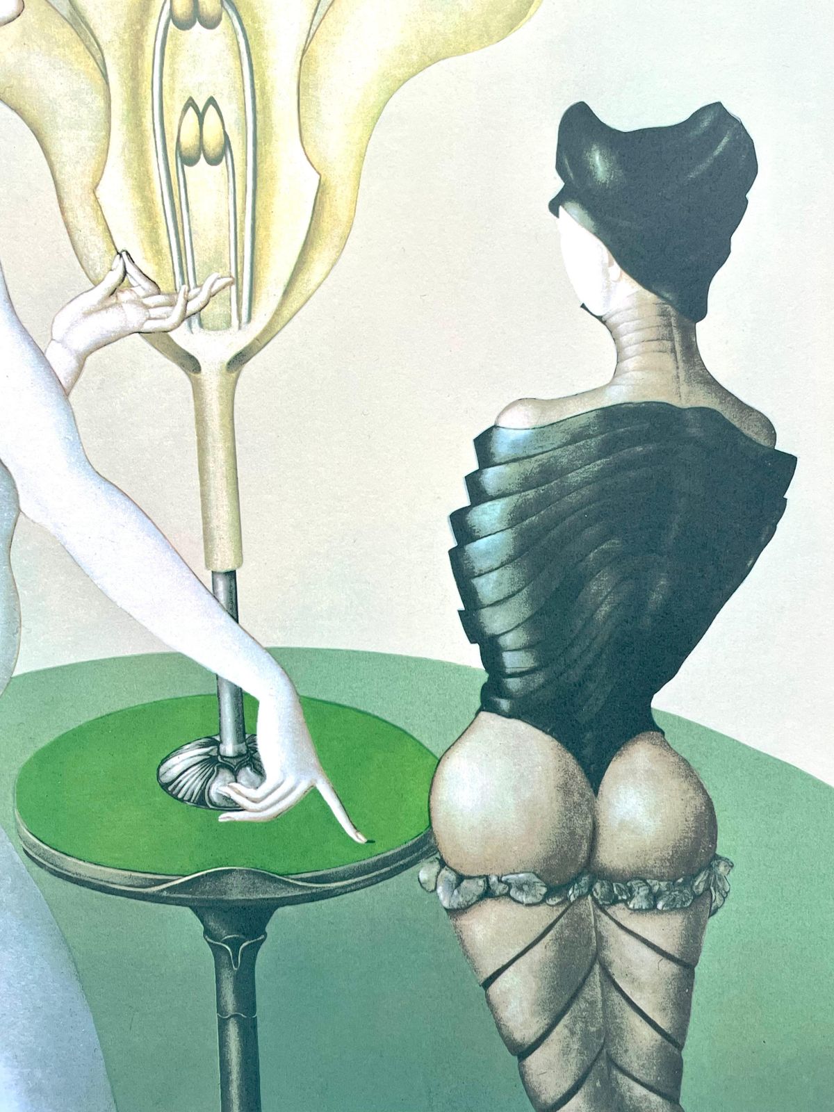 Leonor Fini Leonor Fini, Rare Original Serigraph On Rives Paper, Circa 1970 Circa 1970 photo Art