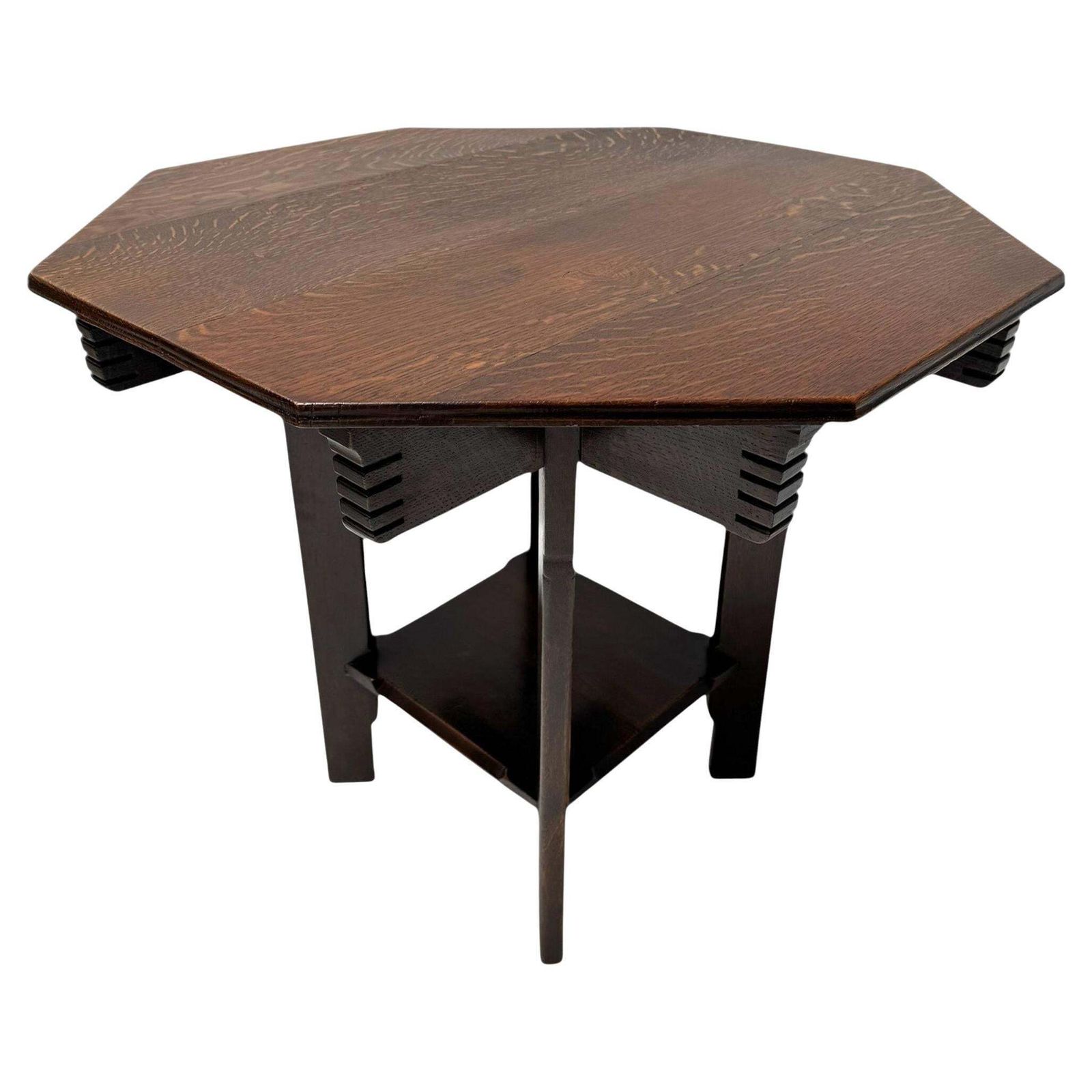 Arts & Crafts Art Nouveau Coffee Table, 1900s