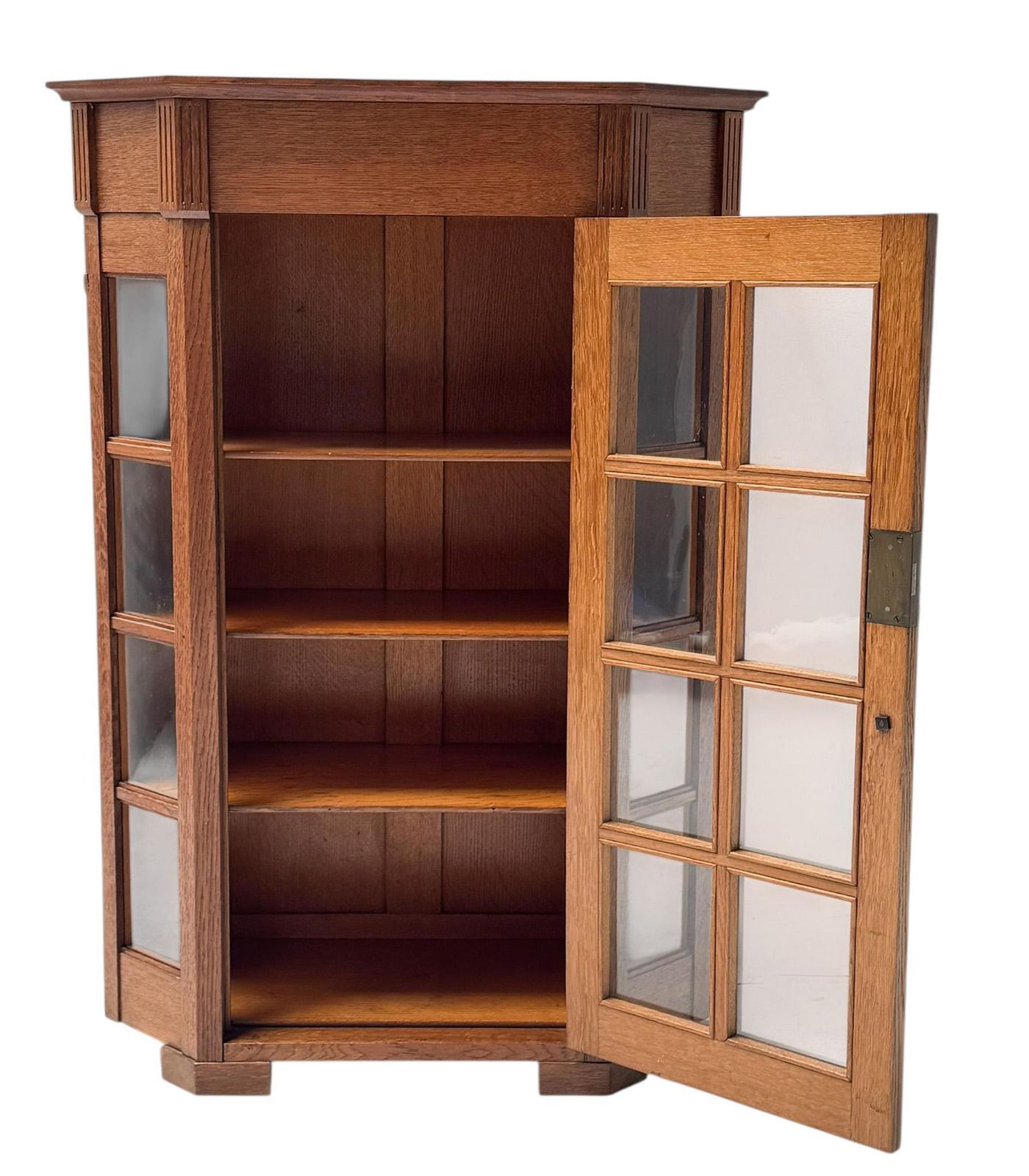 Art Nouveau One Door Cabinet By H.F. Jansen & Zonen Amsterdam, 1900s photo Furniture
