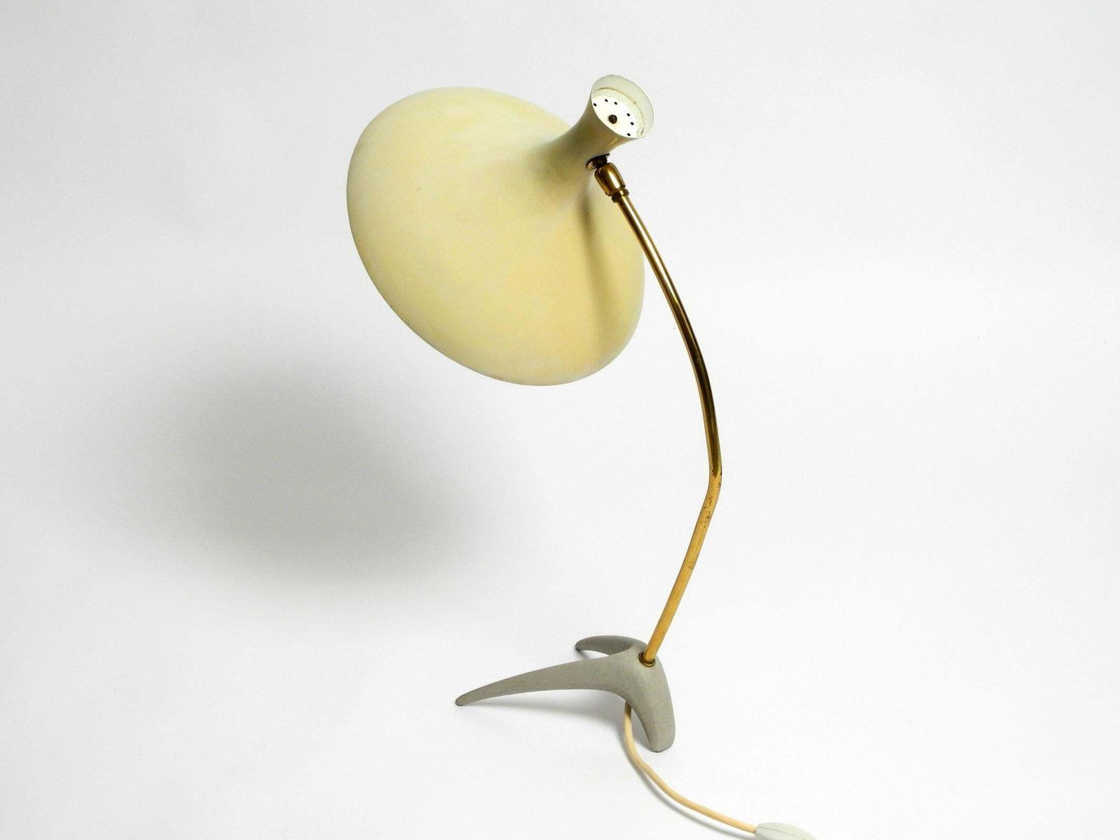Large Mid Century Modern Crow's Foot Table Lamp By Karl Heinz Kinsky For Cosack photo for sale
