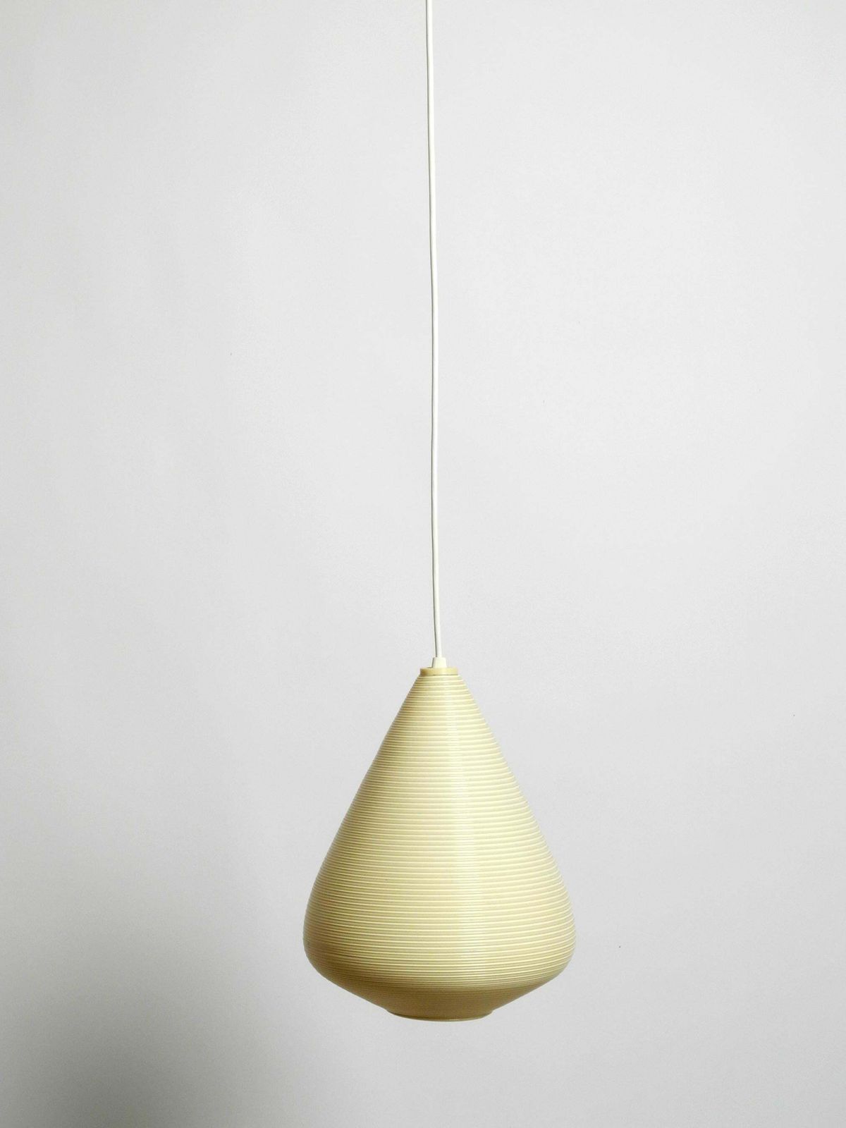 Beautiful Original Large 1960s Heifetz Rotaflex Pendant Lamp In A Drop Shape photo for sale