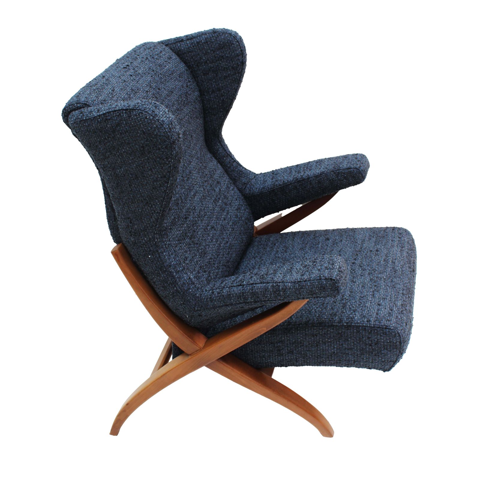 Mid Century Modern Fiorenza Italian Armchairs Designed By Franco Albini, 1950 photo vintage