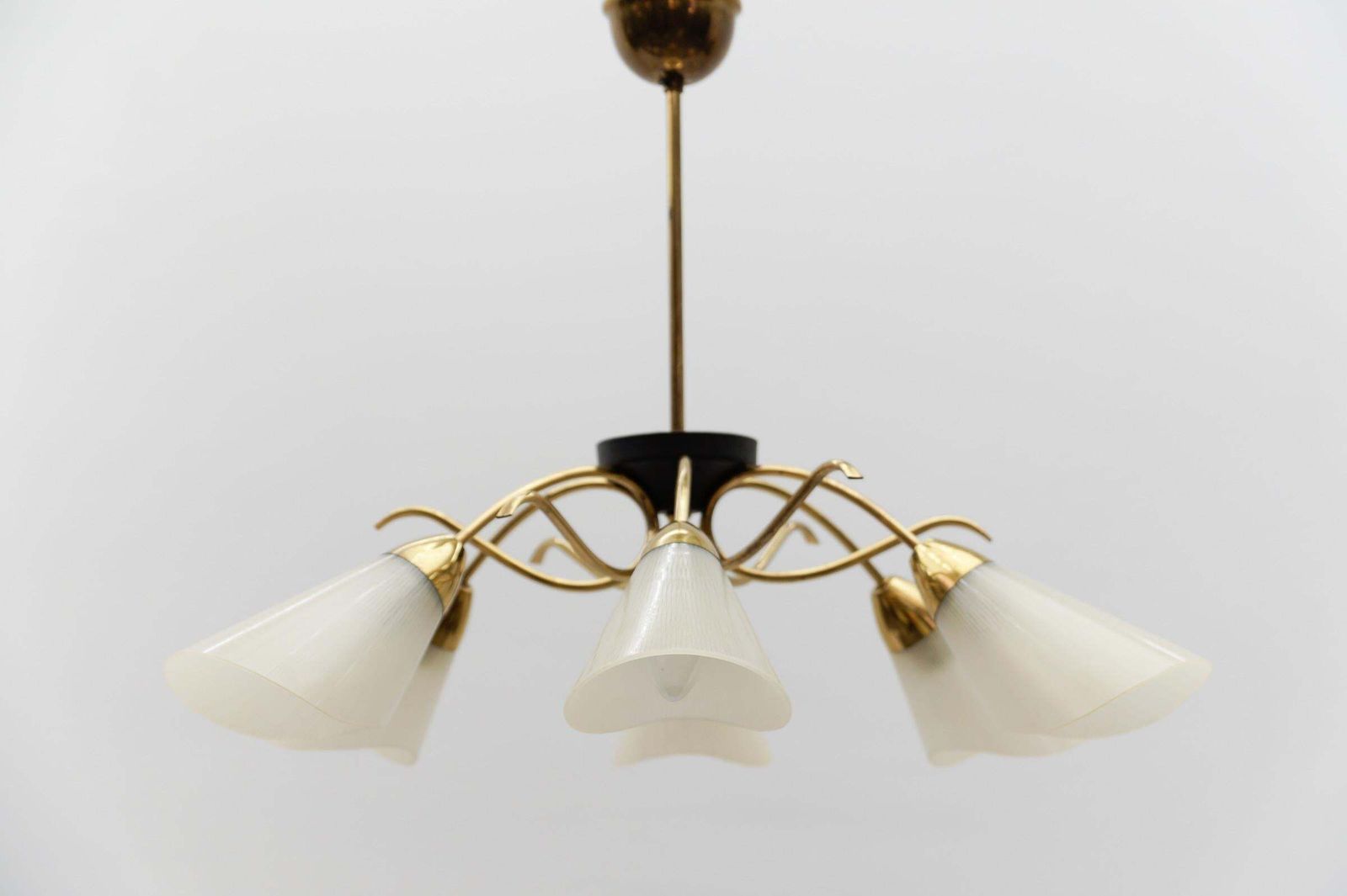 1106.0 Awesome Spider Lamp In The Manner Of Arteluce, Italy, 1950s photo