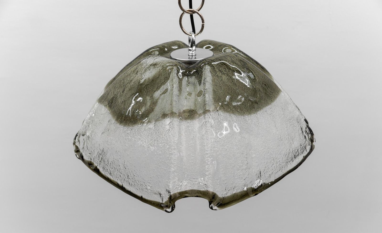 photo for sale Carlo Nason Mazzega Pendant Lamp For J.T. Kalmar In Murano Glass, 1970s