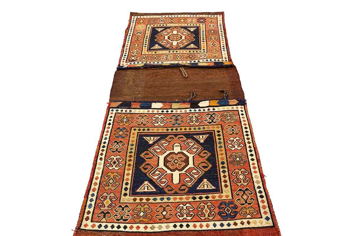 Kilim Rug Saddle Bag Caucasian photo for sale