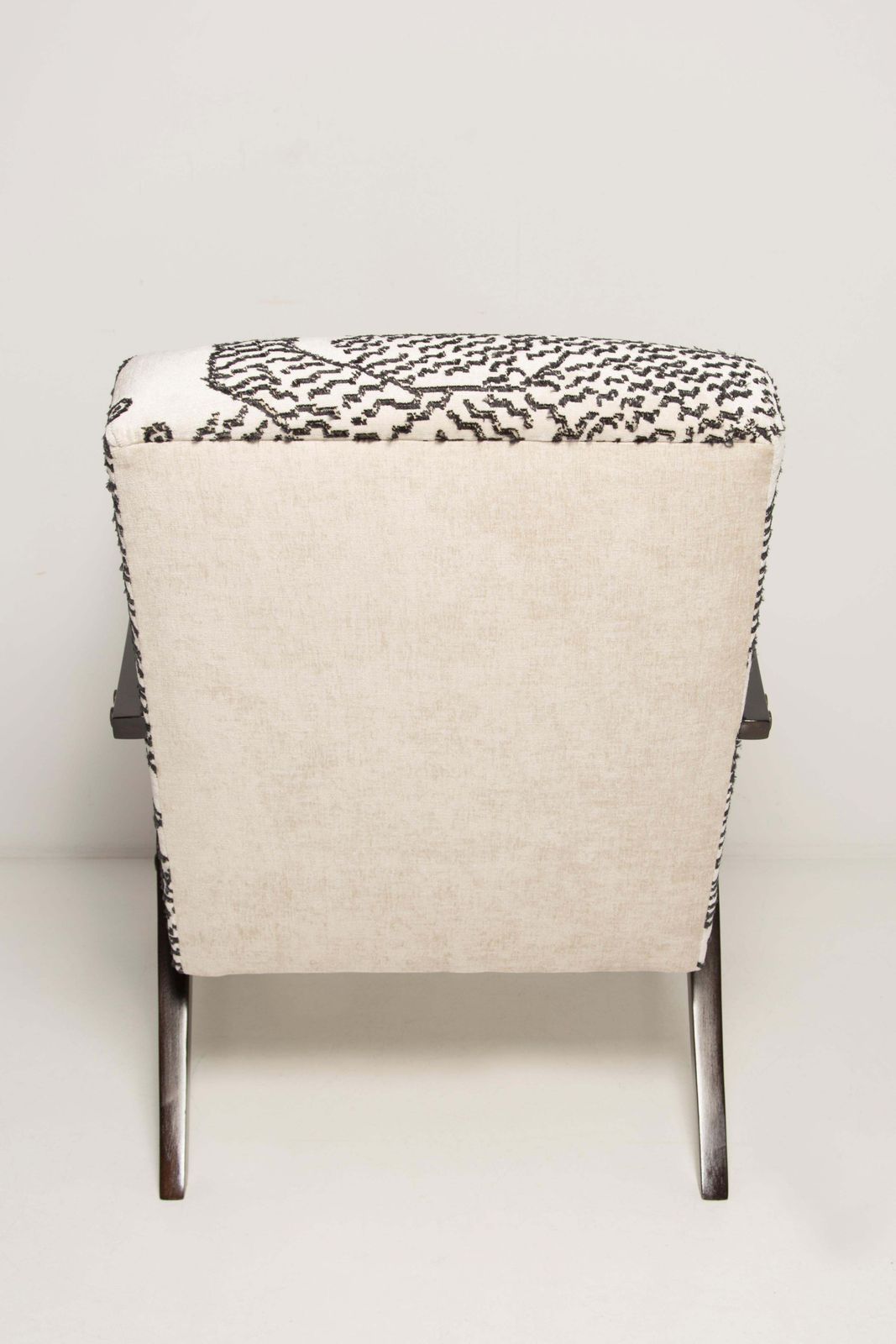 Two Mid Century Zet Armchairs, Tiger Mountain Jacquard By Dedar, 1970s, Europe photo buy