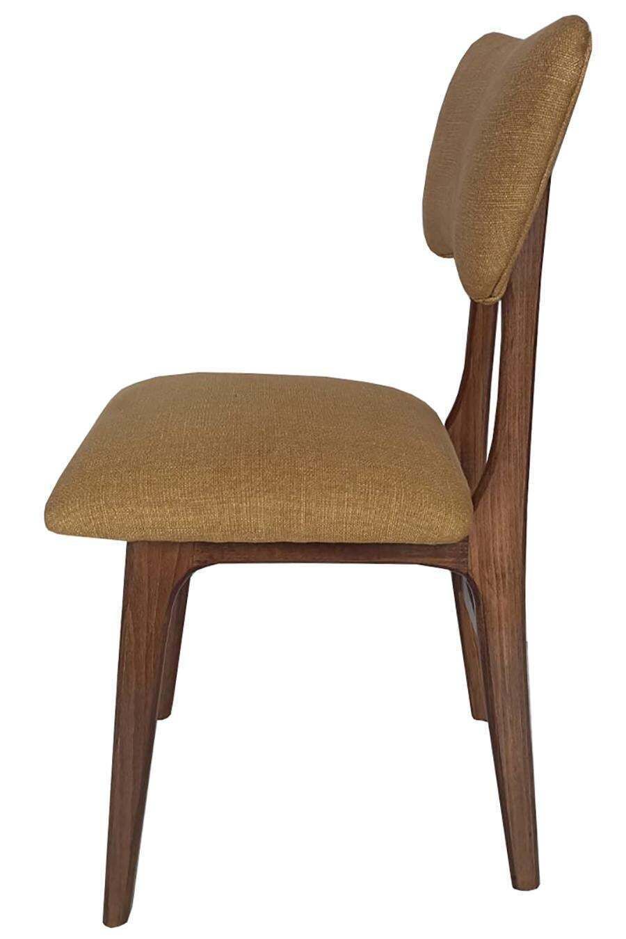 Six Mid Century Butterfly Chairs, Tabacco Wool Millais By Dedar, Europe, 1960s photo Furniture