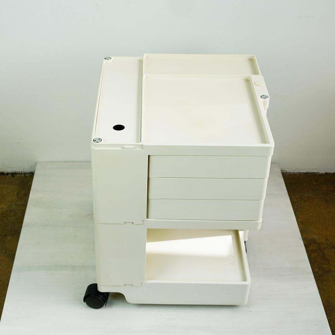 photo for sale Cremewhite Boby Trolley By Joe Colombo For Bieffeplast, Italy, 1970s