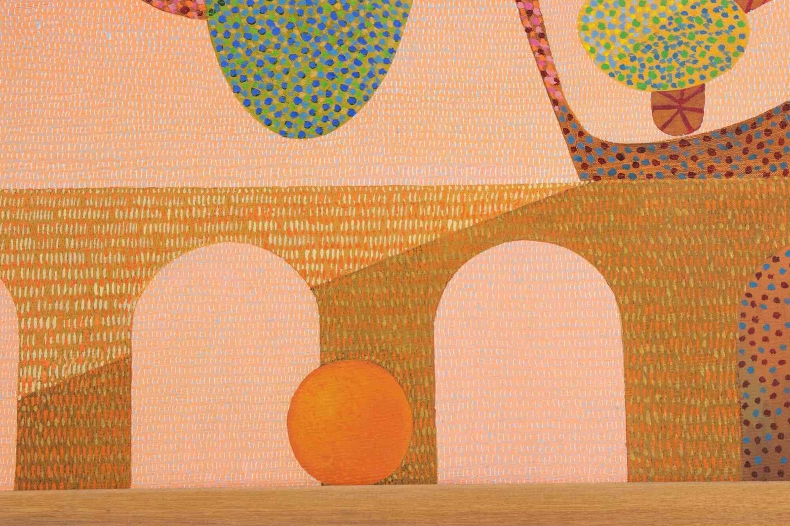 Leo Guidasurrealist Composition   Paint By Leo Guida   1970s1970s photo buy