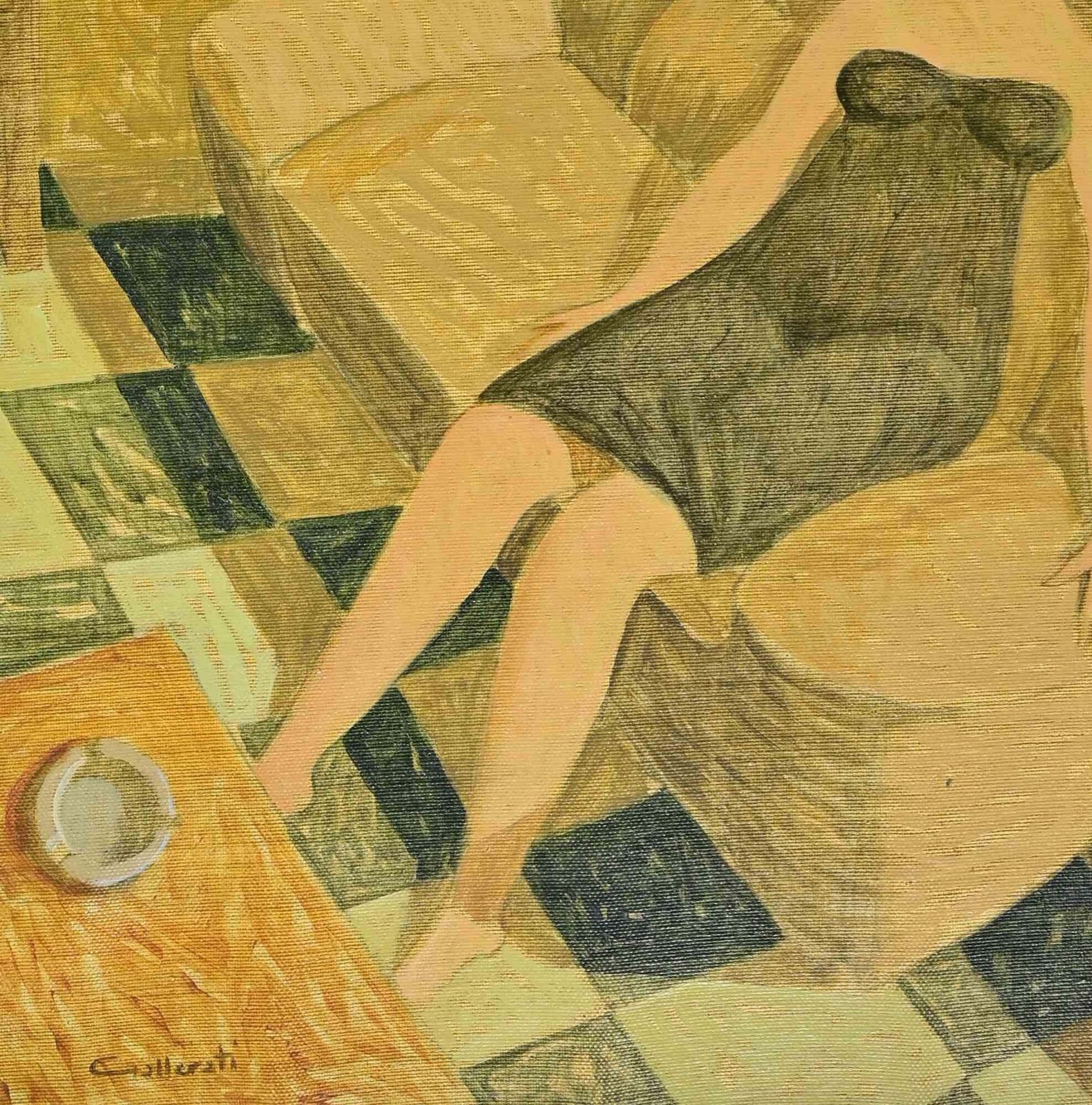 Alberto Galleratiun Quadro Ed Un Quadraccio   Paint By Alberto Gallerati   1970s1970s photo furniture