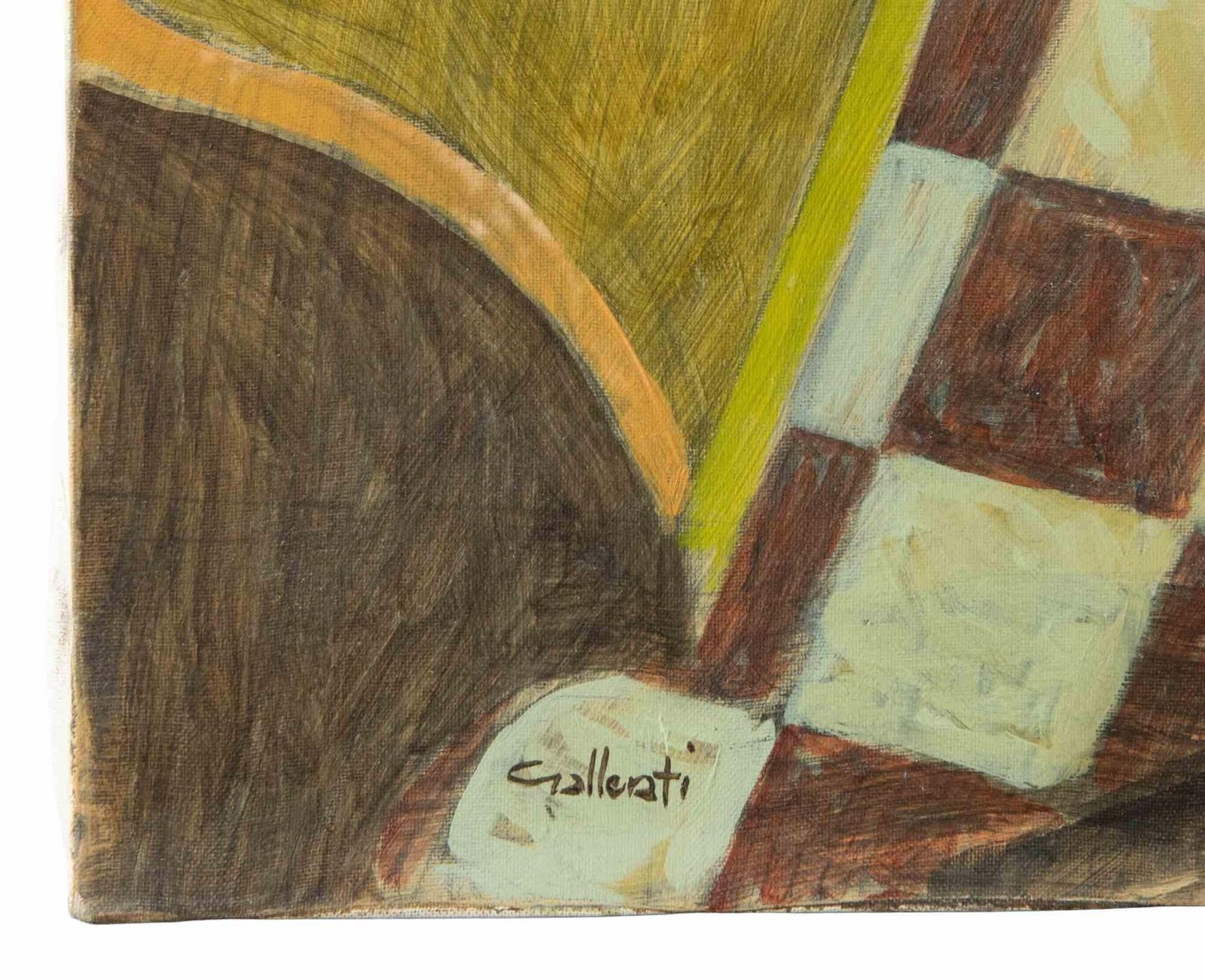 Alberto Galleratian Almost Mature Choice   Paint By Alberto Gallerati   1970s1970s photo for sale