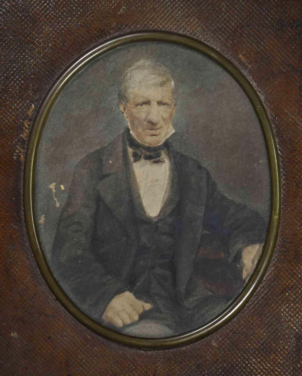 Unknownportrait Of Man   Paint   19th Century19th Century photo furniture
