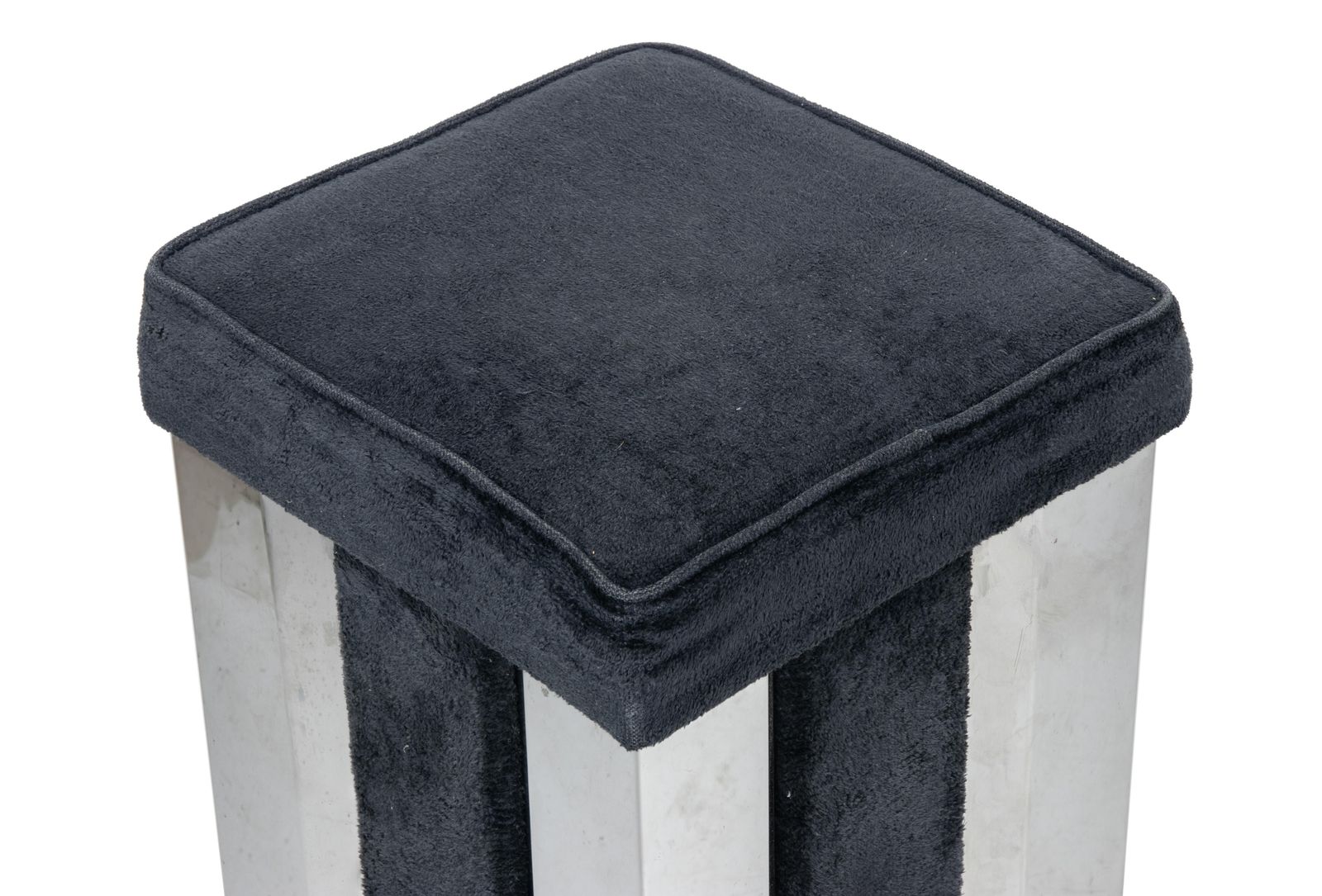 Set Of 3 Mid Century Italian Square Bar Stools, 1970s, Italy photo furniture