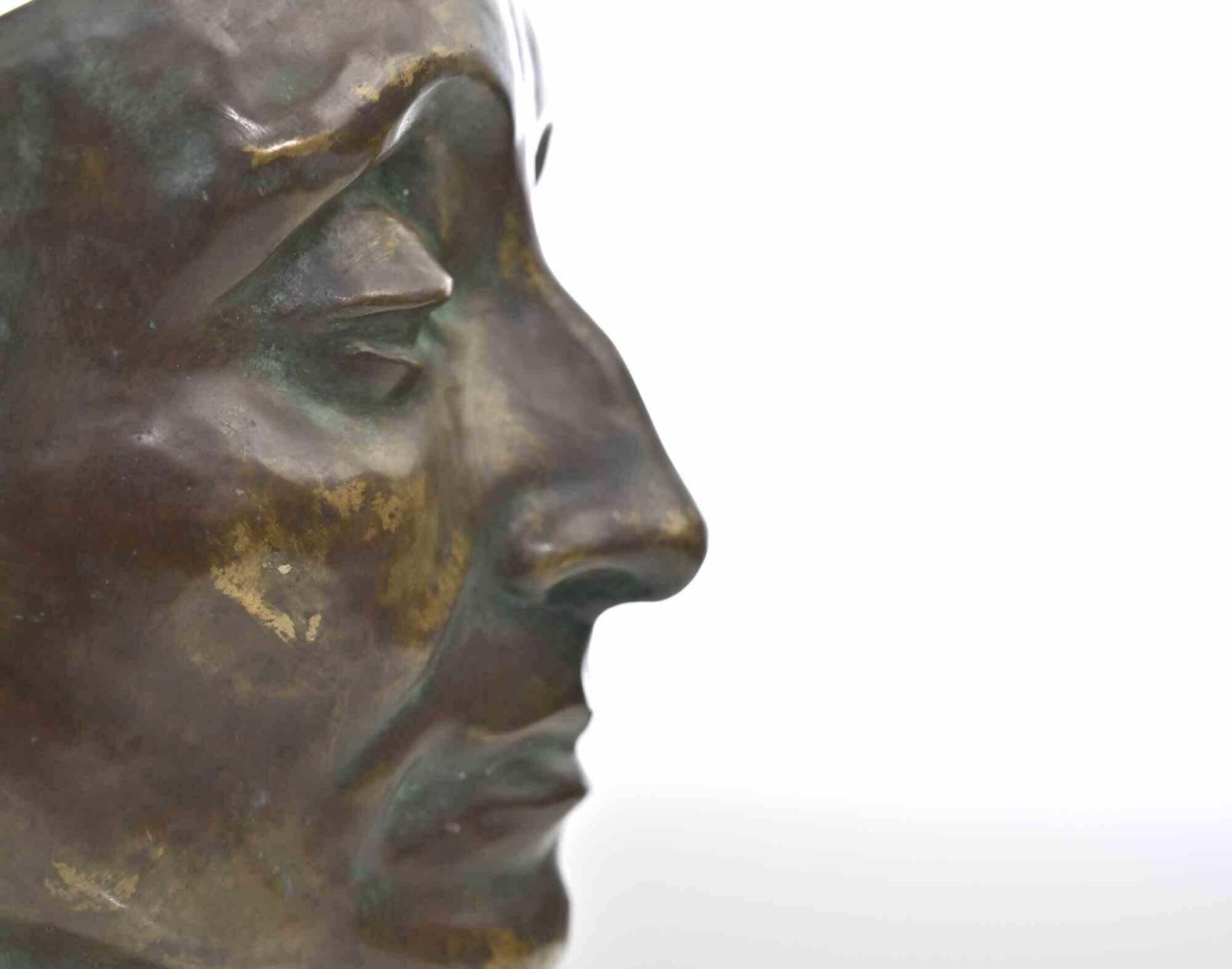 Amedeo Bocchihead Of Man   Sculpture By Amedeo Bocchi   19201920 photo Art