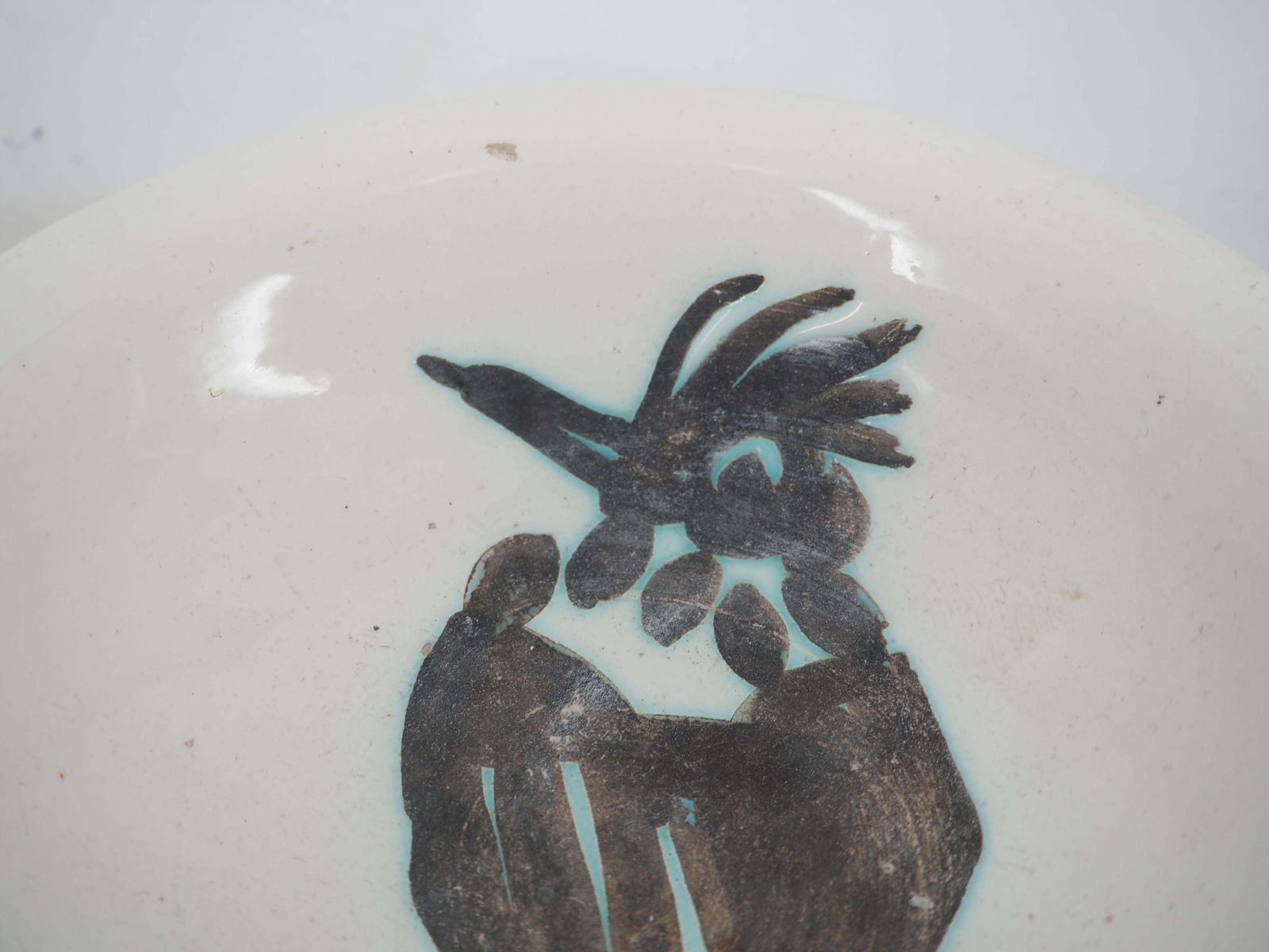 Pablo Picassobird With A Crest   Original Ceramic Madoura   Edition Of 500 (Ramié #173)1952 photo vinterior