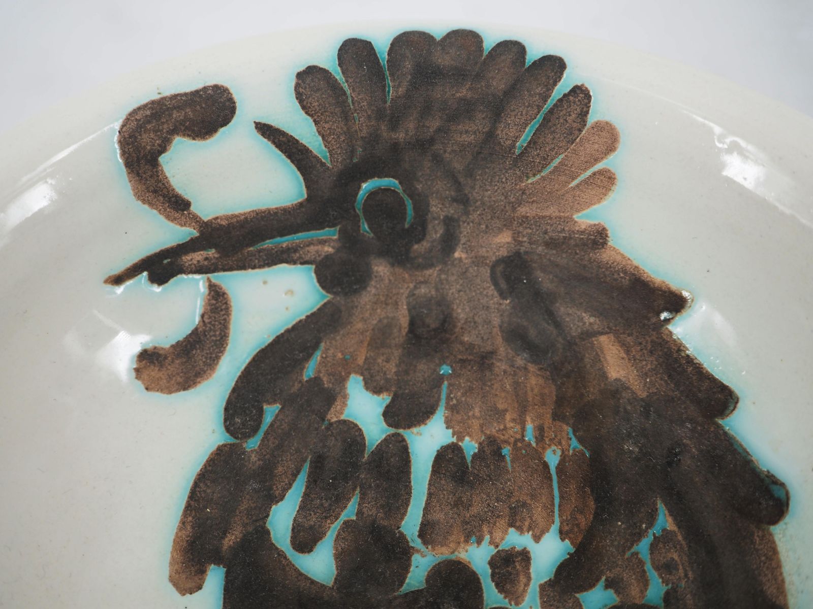 Pablo Picassobird With Worm   Original Ceramic Madoura   Edition Of 500 (Ramié #172)1952 photo for sale