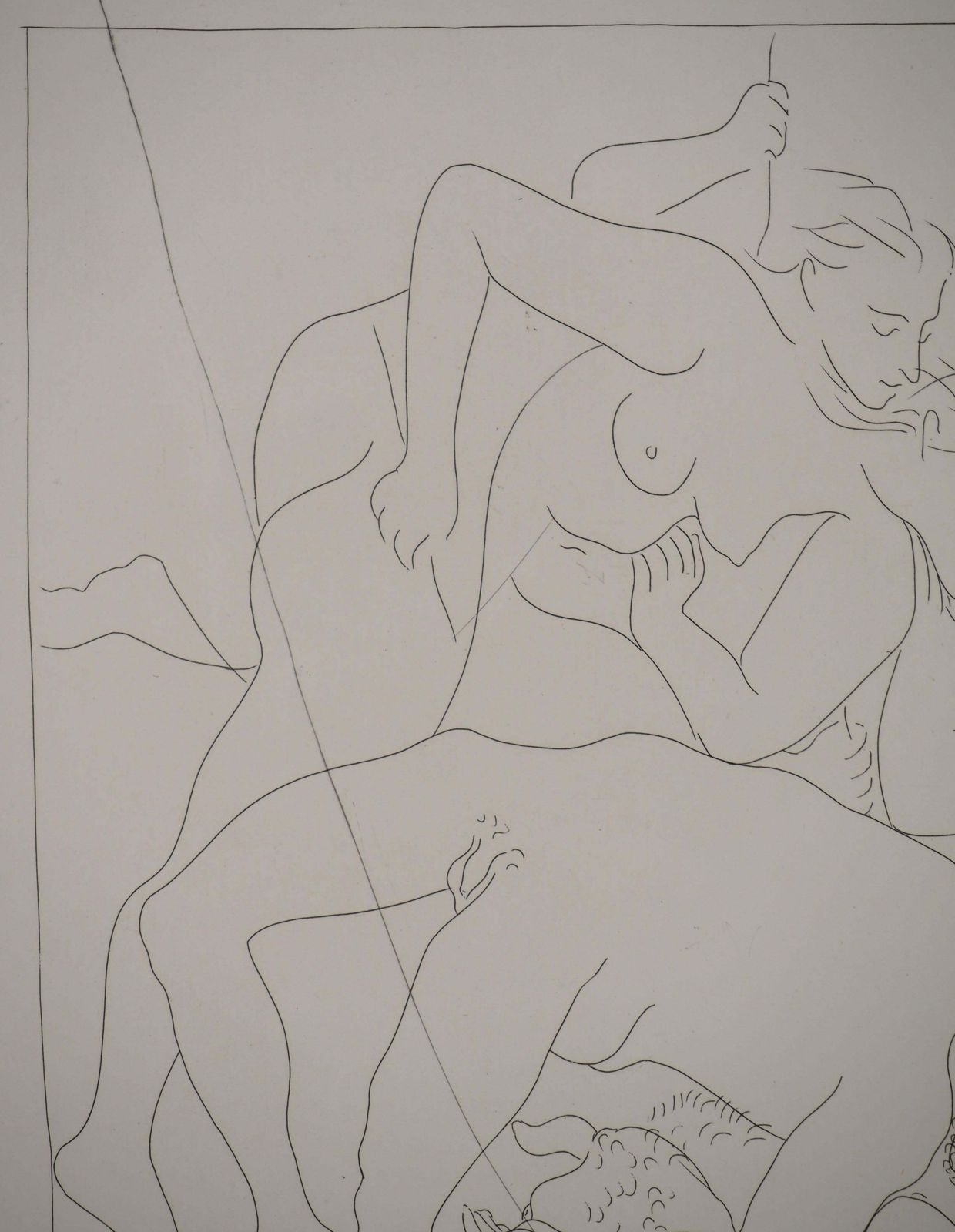 Pablo Picassométarmorphoses D'ovide, Death Of Orpheus   Original Etching (Baer #164)1936 photo buy