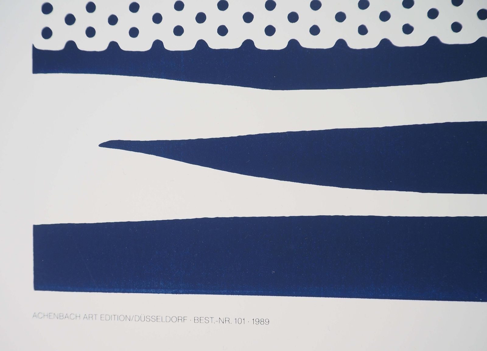 (After) Roy Lichtensteincloud And Sea   Screen Print #Ludwig 19891989 photo buy