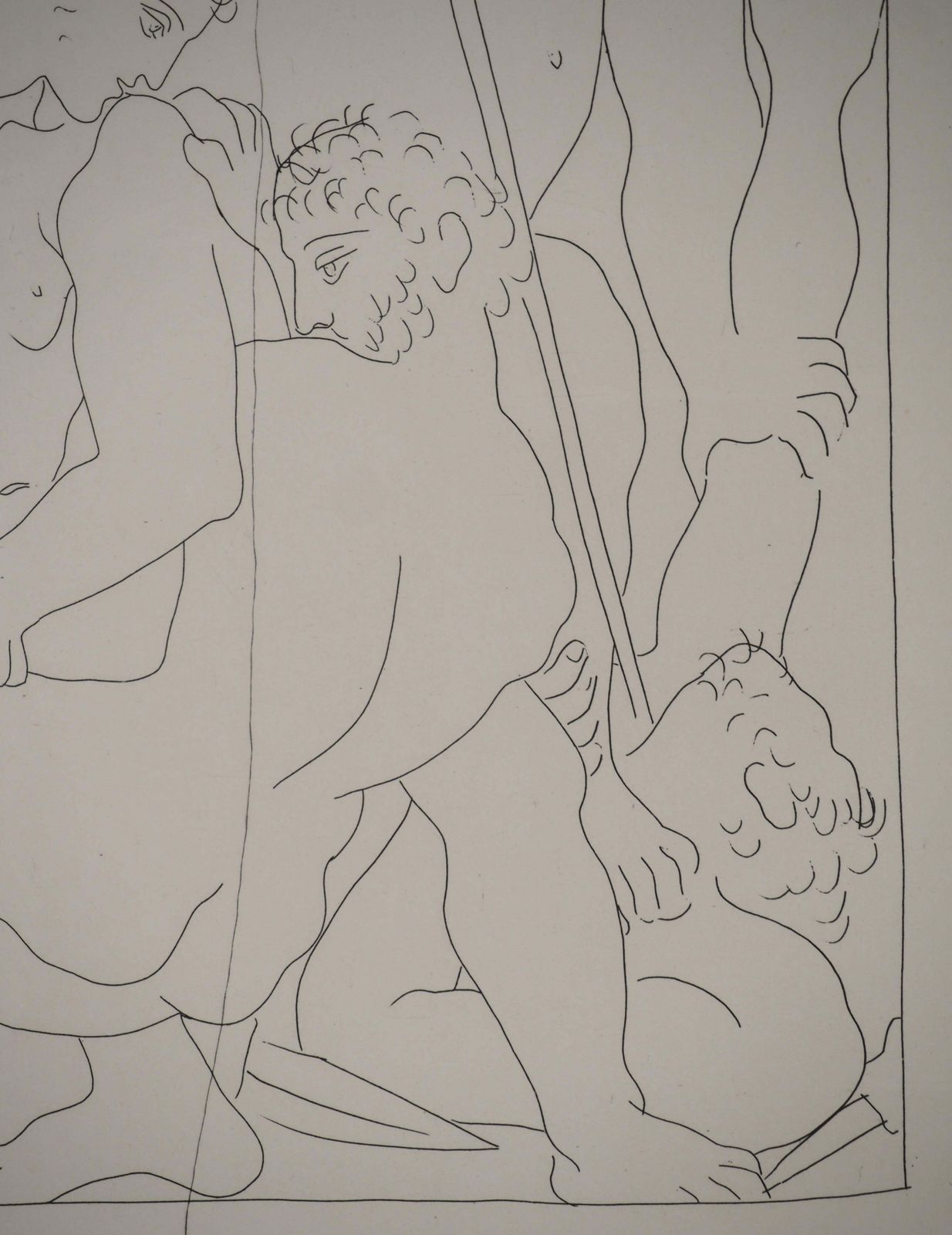 Pablo Picassométarmorphoses D'ovide, The Battle   Original Etching (Baer #152)1936 photo buy