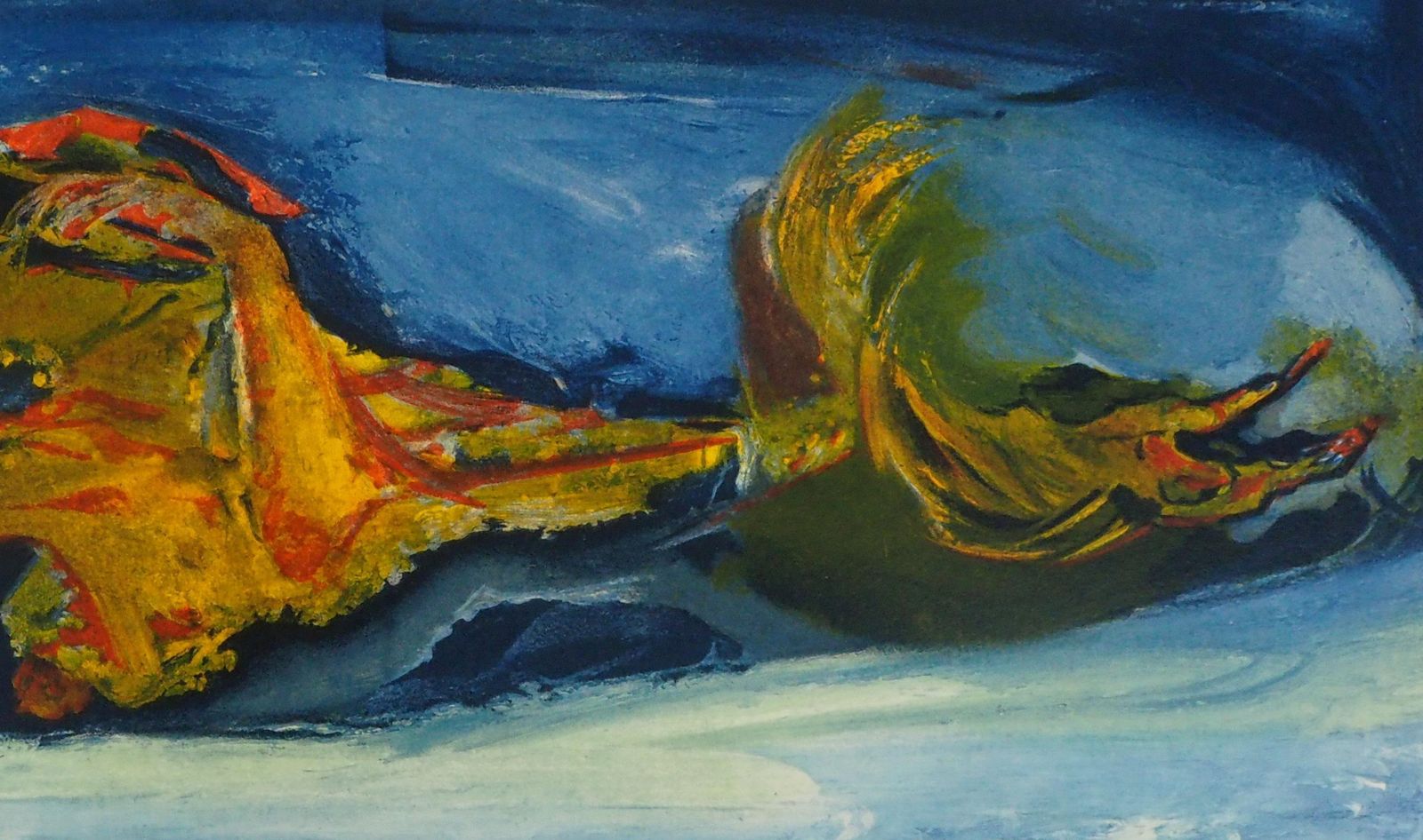 Chaïm Soutinestill Life With A Turkey   Lithograph, Mourlot1972 photo Art