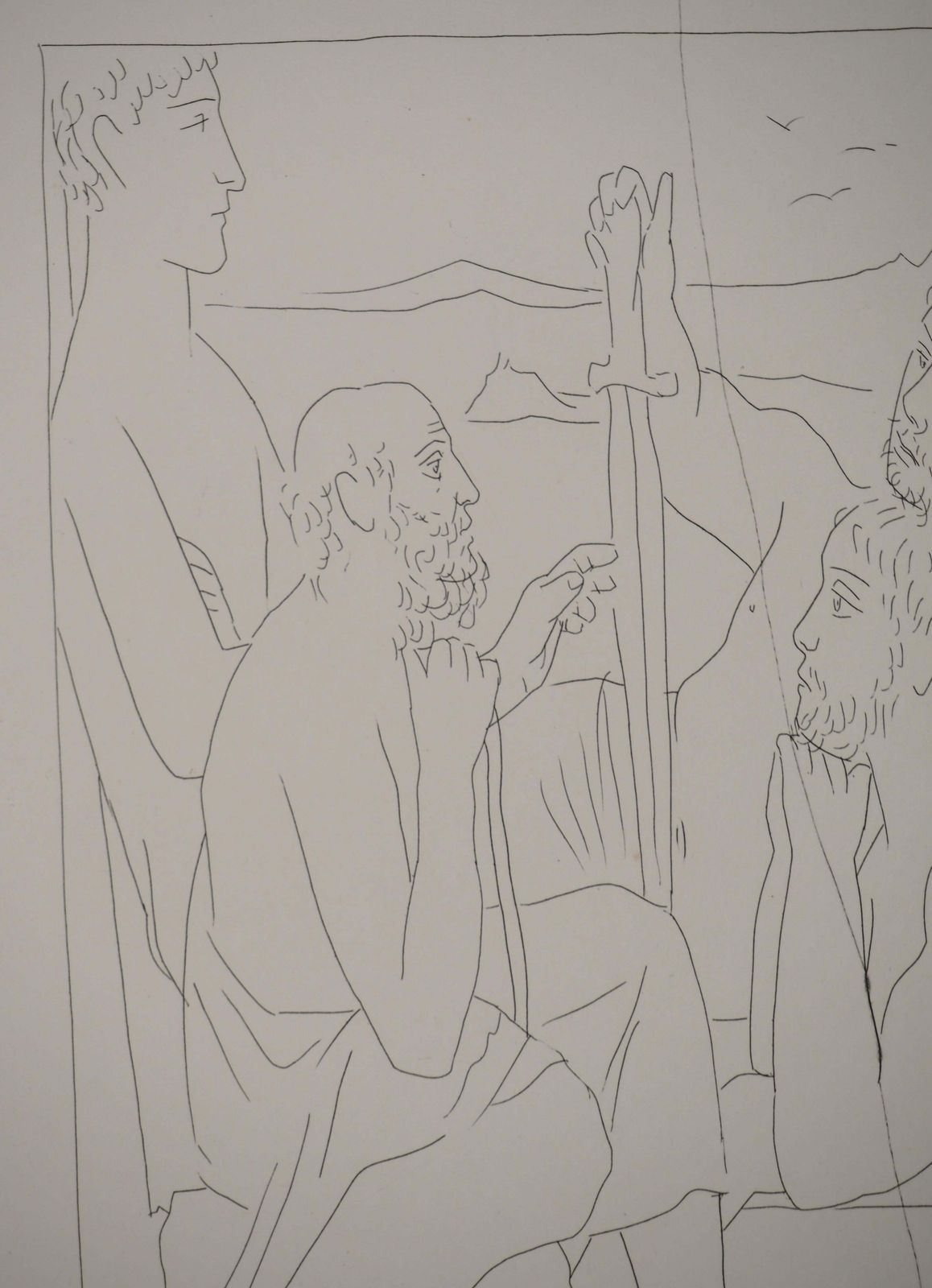 Pablo Picassométarmorphoses D'ovide, Tales Of The Trojan War   Original Etching (Baer #166)1936 photo Art