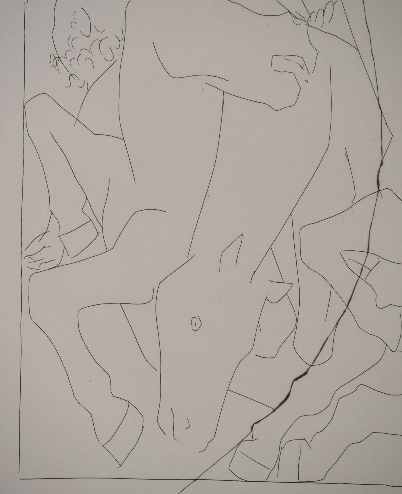 Pablo Picassométarmorphoses D'ovide, The Sun Chariot   Original Etching (Baer #146)1936 photo Art