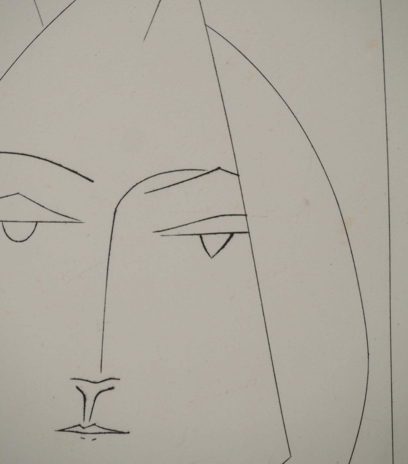 Pablo Picassocarmen, Portrait Of Woman   Original Etching (Cramer #52)1949 photo buy