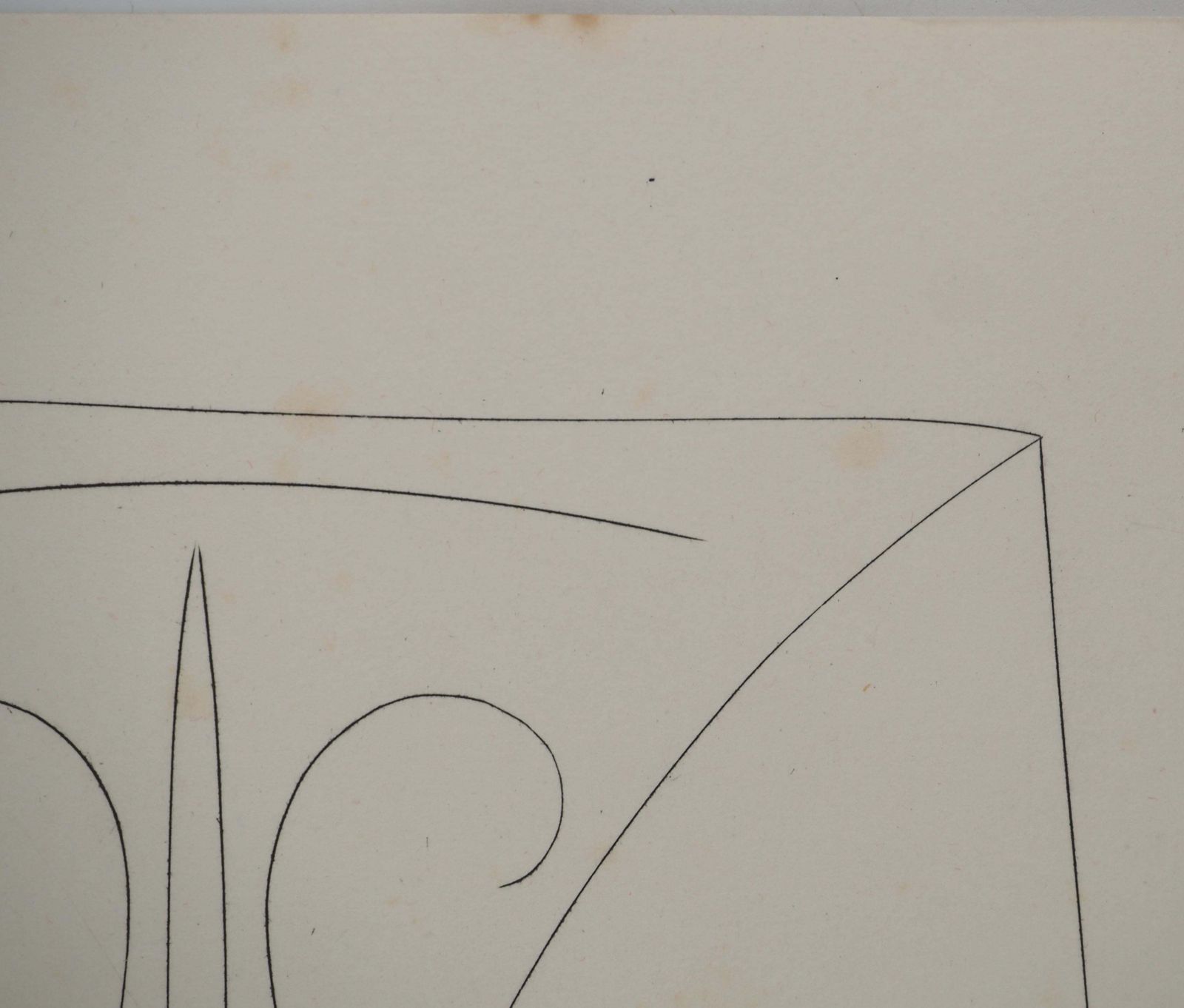 Pablo Picassocarmen, Portrait Of Woman   Original Etching (Cramer #52)1949 photo vintage