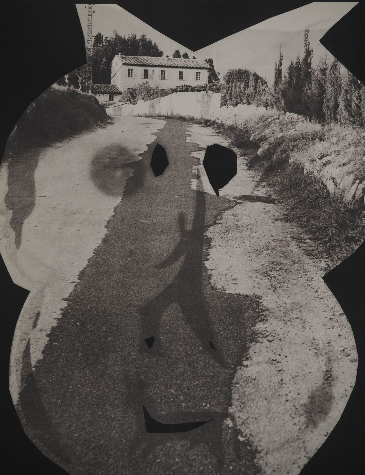 Pablo Picassodiurnes: Human Shadow On The Road   Original Collotype And Stencil (Cramer#115)1962 photo furniture